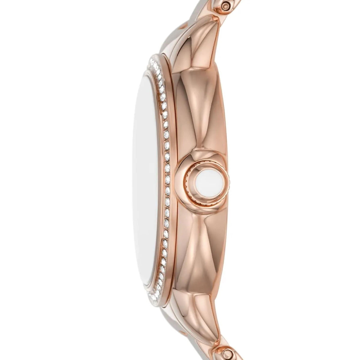 Emporio Armani Mia 32mm Mother of Pearl Dial Rose Gold-Tone Steel Ladies Quartz Watch AR11523