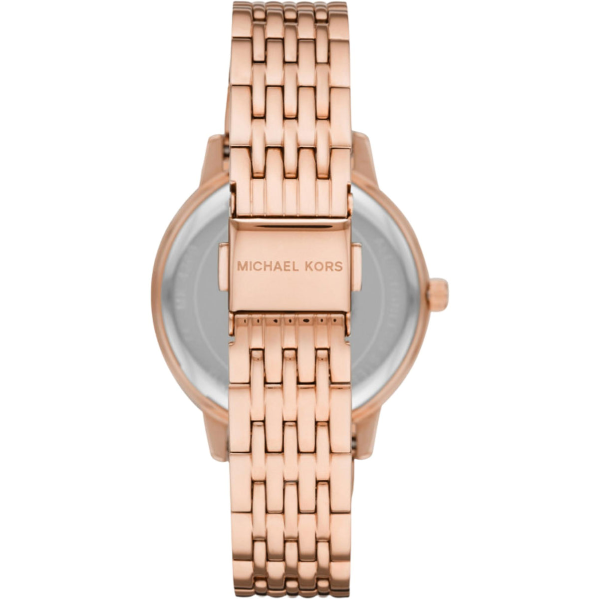 Michael Kors Melissa Pavé 36mm Rose Gold Dial Rose Gold-Tone Steel Ladies Quartz Watch MK4369