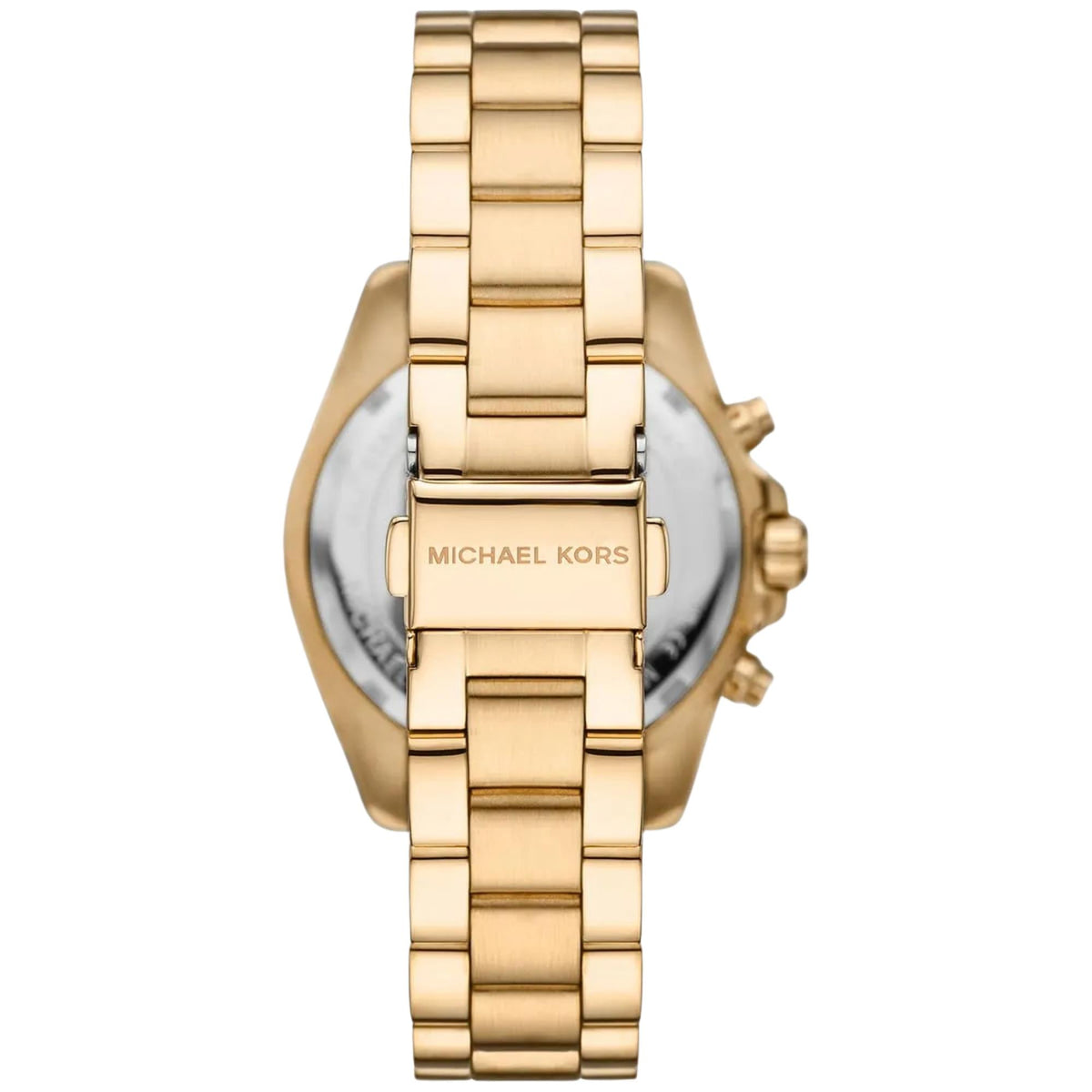 Michael Kors Bradshaw 36mm Chronograph Green Dial Yellow Gold-Tone Steel Ladies Quartz Watch MK7257