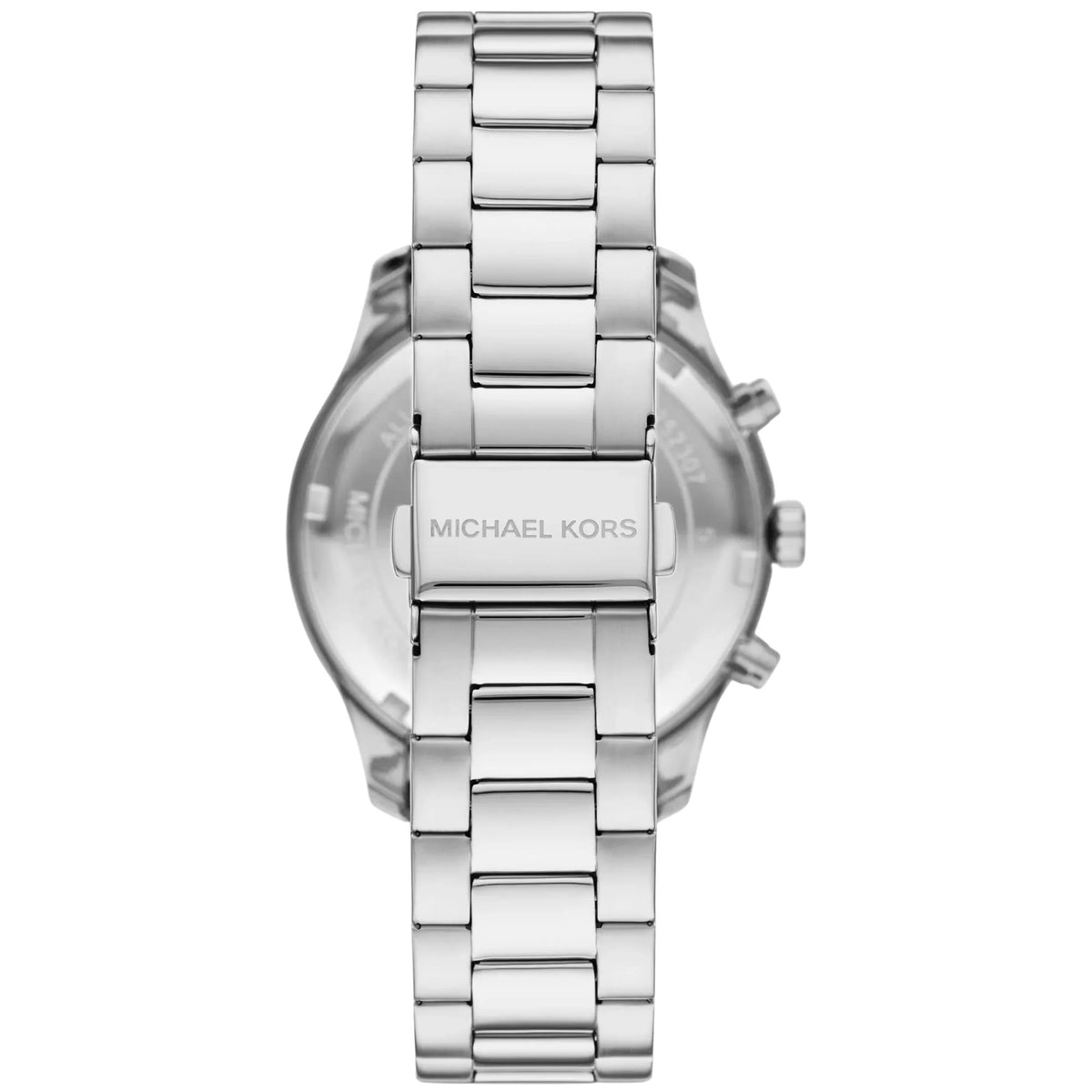 Michael Kors Berkley 40mm Chronograph Silver Dial Steel Ladies Quartz Watch MK7413