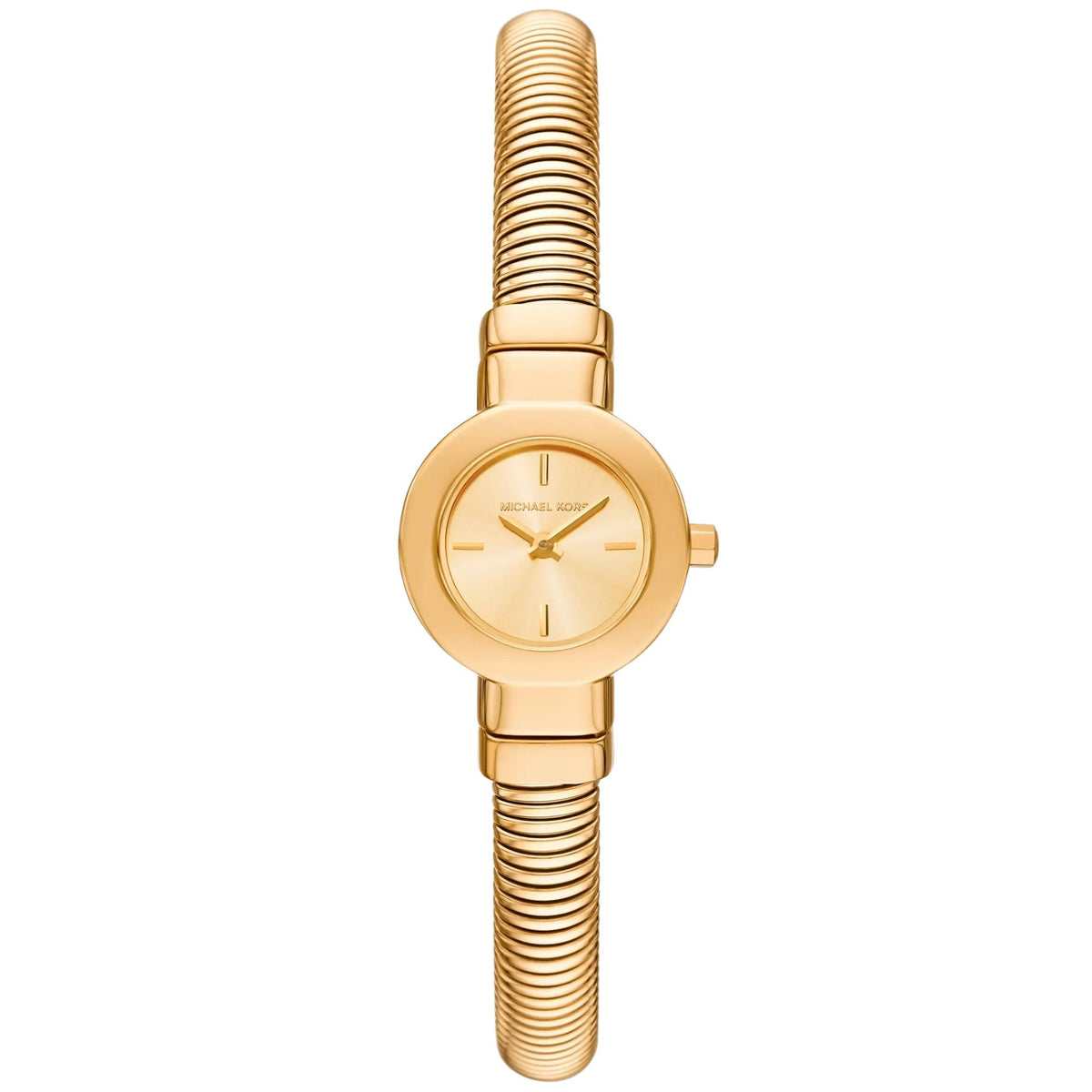 Michael Kors Mini Gramercy 21mm Gold Dial Yellow Gold-Tone Steel Ladies Quartz Watch MK7527
