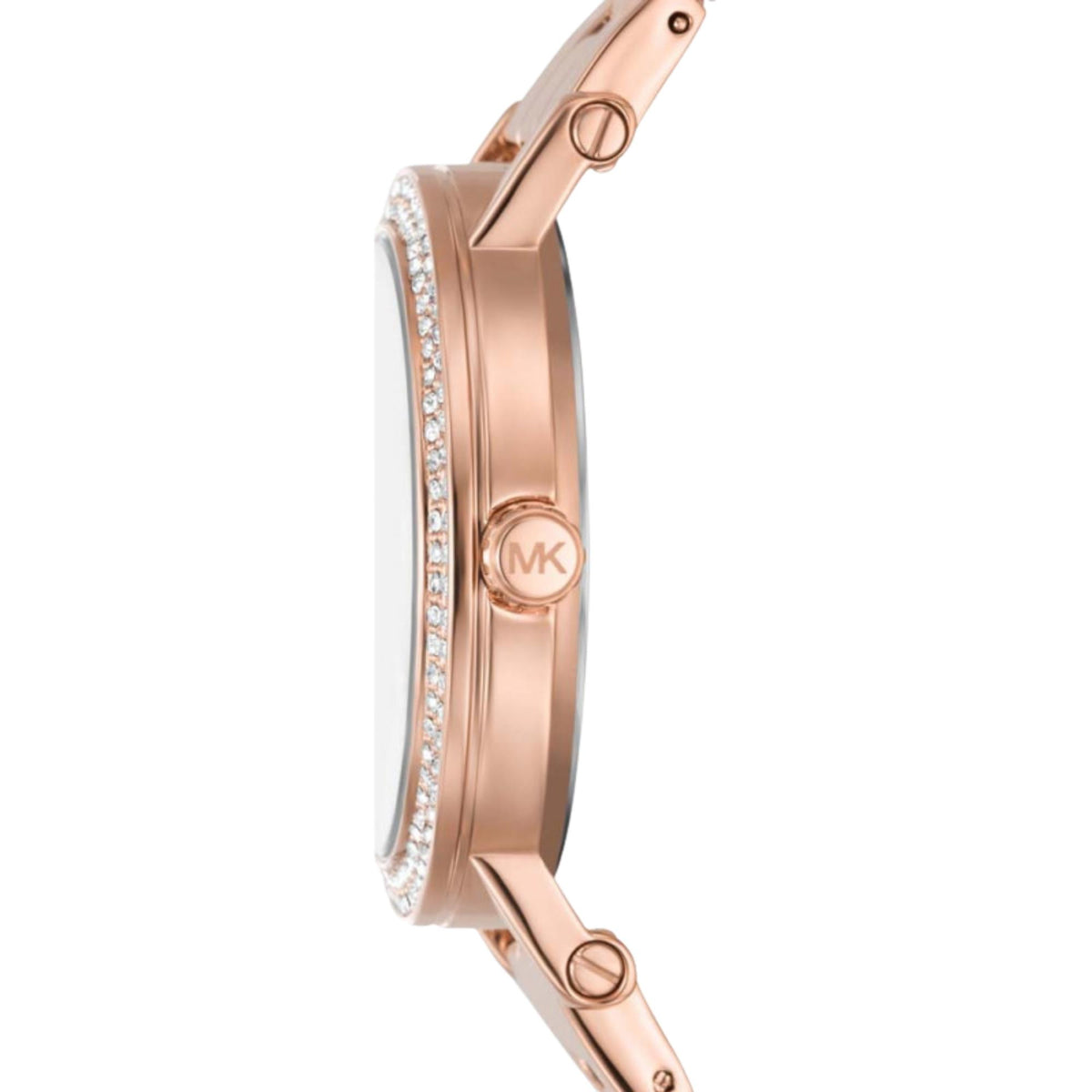 Michael Kors Corey 38mm Rose Gold Dial Rose Gold-Tone Steel Ladies Quartz Watch MK7548