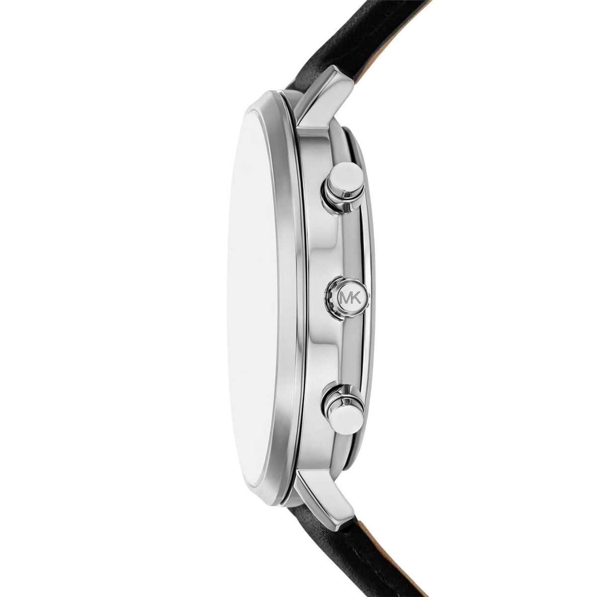 Michael Kors Blake 42mm Black Dial Leather Mens Quartz Watch MK9208