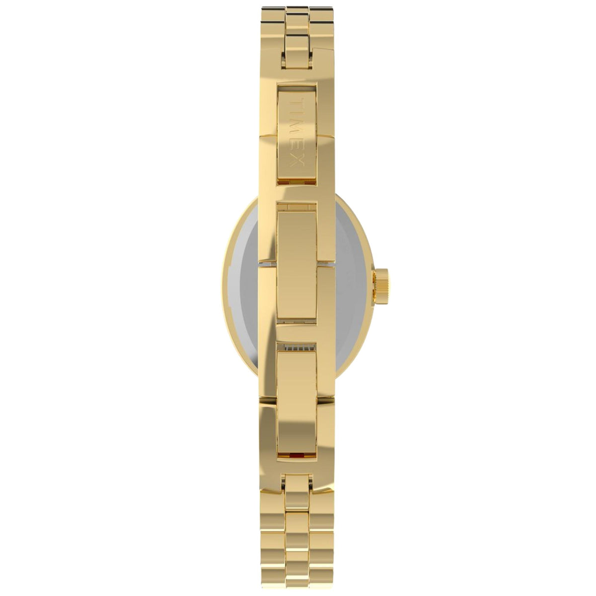 Timex Trend Cavatina 19mm Champagne Dial Yellow Gold-Tone Steel Ladies Quartz Watch TW2Y90100