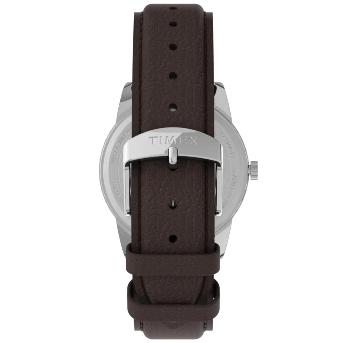 Timex Easy Reader 38mm Blue Dial Leather Mens Quartz Watch TW2P75900