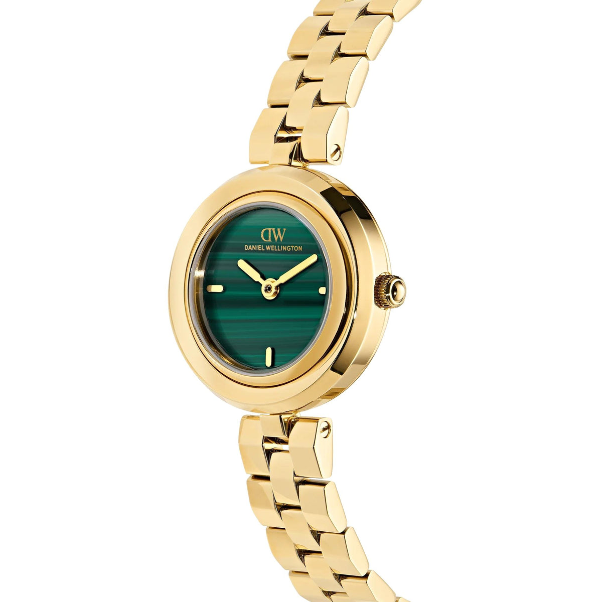 Daniel Wellington Aurea 25mm Green Dial Yellow Gold-Tone Steel Ladies Quartz Watch DW00101004