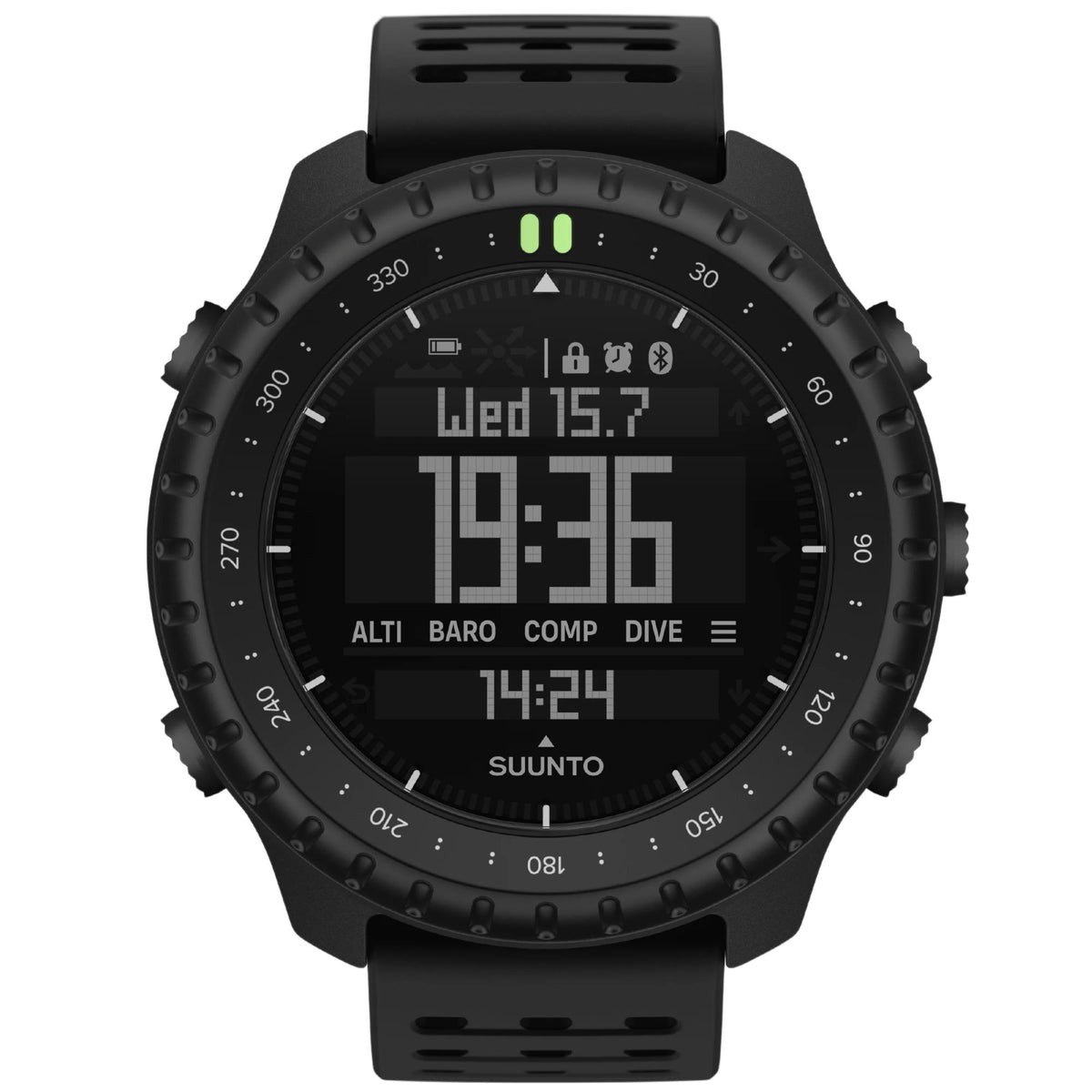 Suunto Core 2 49mm Digital Silicone Quartz Watch SS051780000