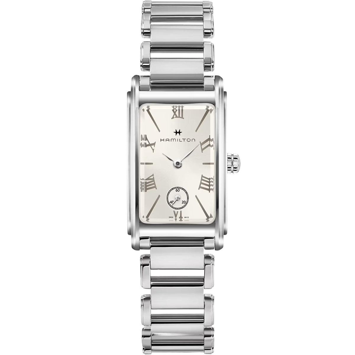 Hamilton American Classic Ardmore 19mm Silver Dial Steel Ladies Quartz Watch H11221114