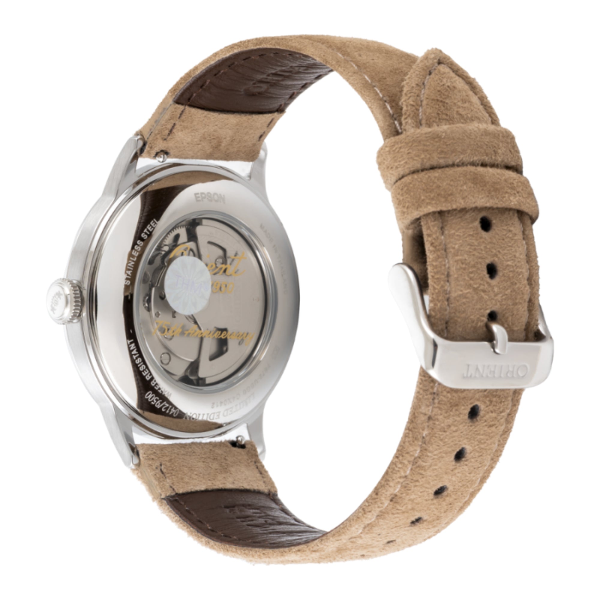 Orient Bambino Classic Silver Dial Men's Watch RA-AC0027S30B