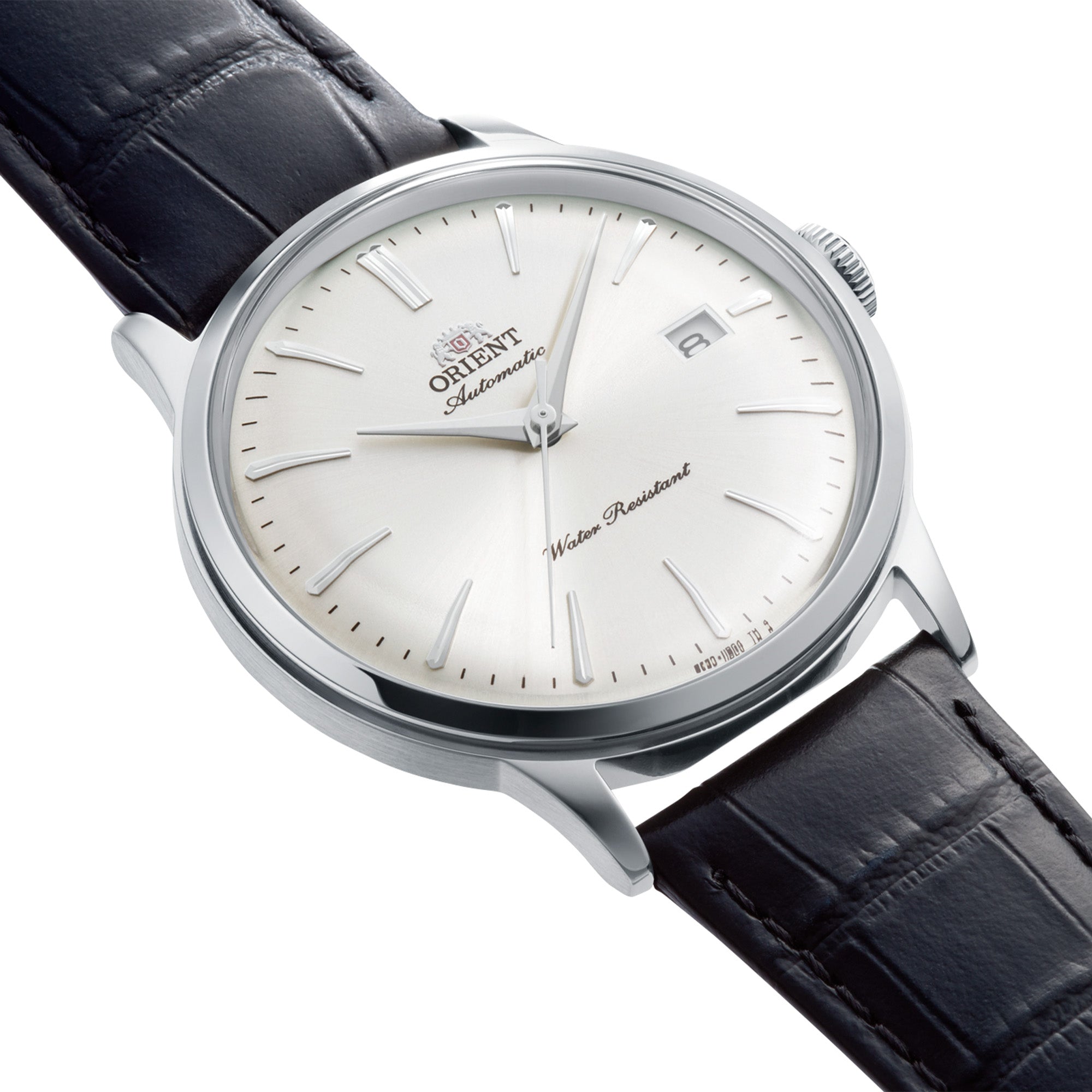 Orient Bambino RA-AC0031S30B domed crystal glass front profile