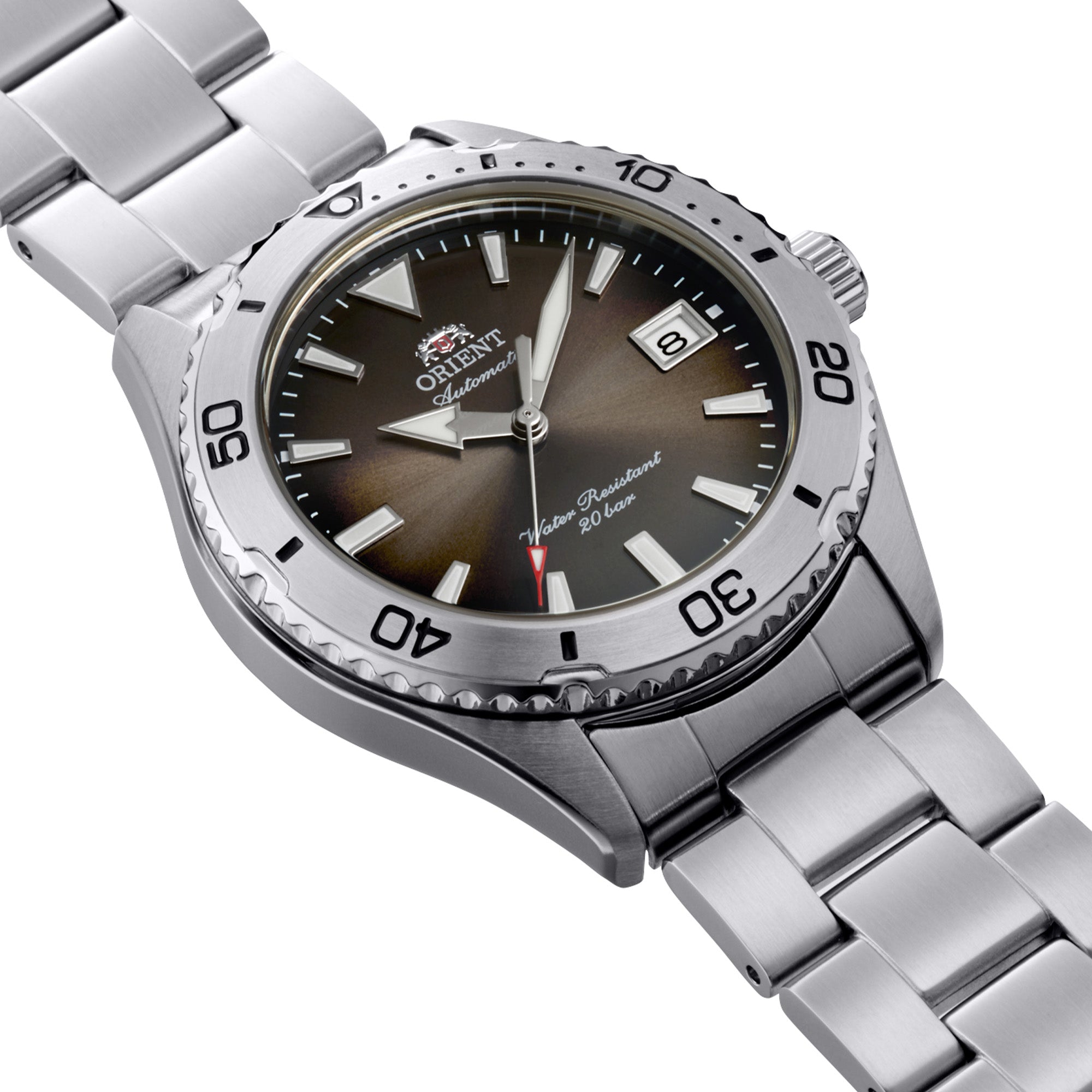 Orient Mako RA-AC0Q15Y30B stainless steel bracelet