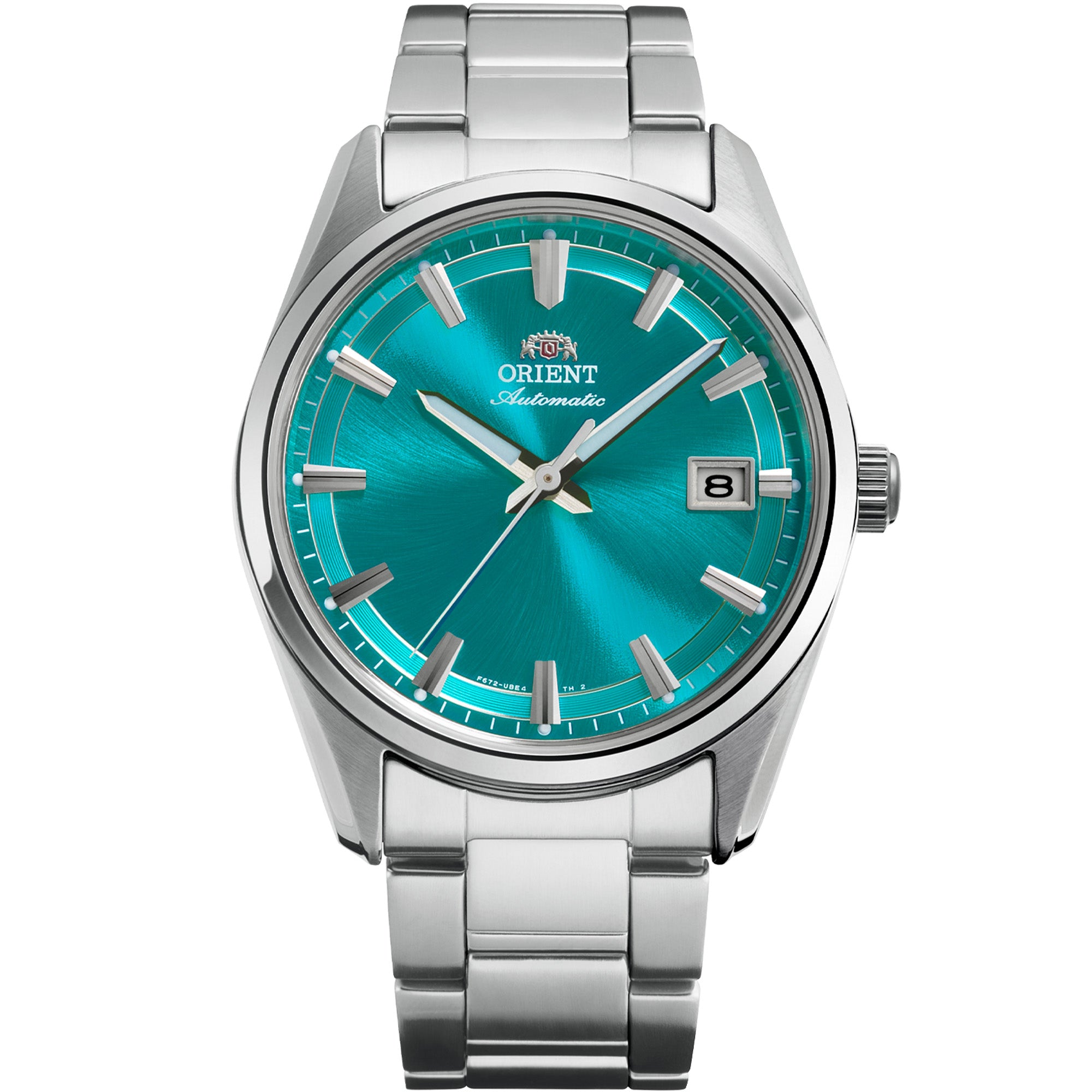 Orient Stretto 38.5mm Blue Dial Limited Edition automatic watch RA-AC0R06L30B front view