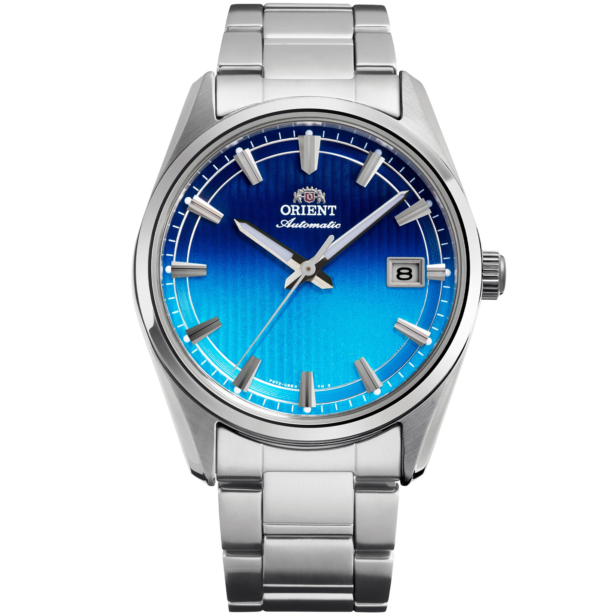 Orient Stretto Blue Dial Seasonal Limited Edition watch RA-AC0R09L30B front view