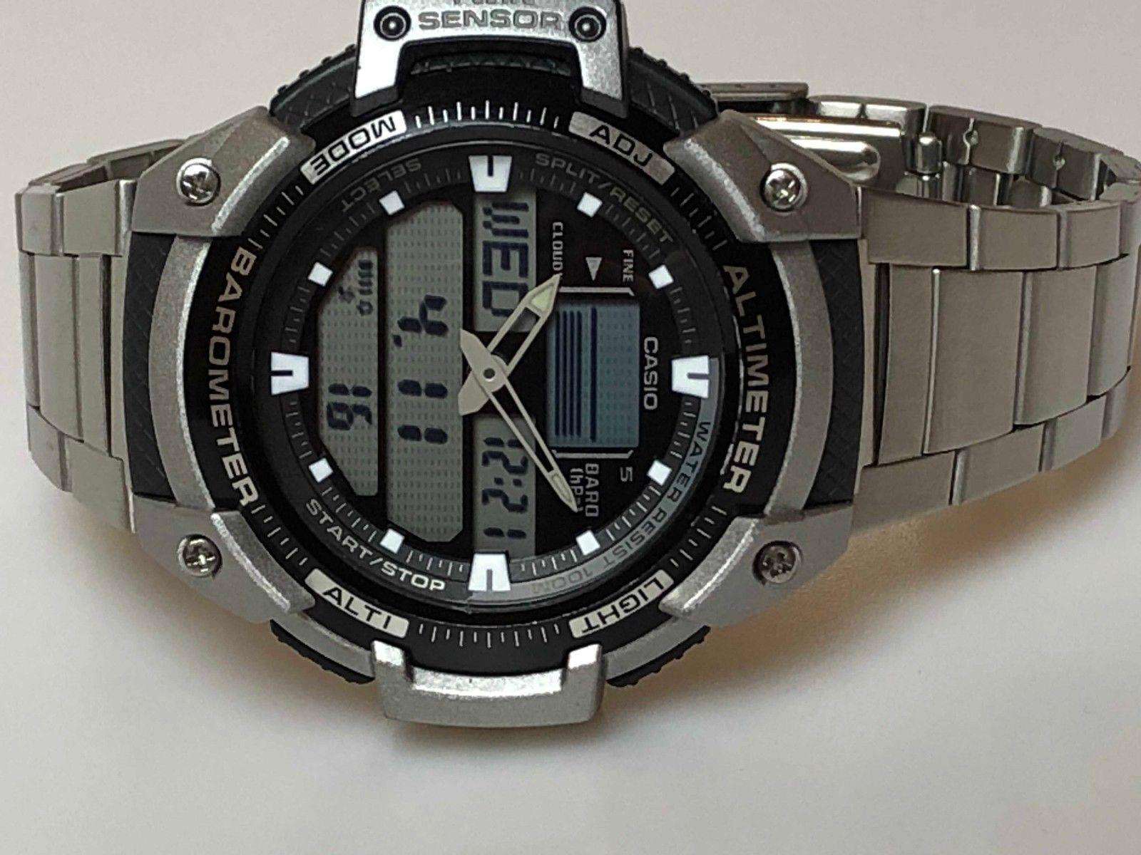 Casio Sports Gear Men's Alarm Chronograph  SGW-400HD-1BVER - WatchNation