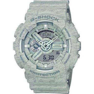Casio G-Shock Graue Melange Herren Alarmchronograph GA-110TH-8AER
