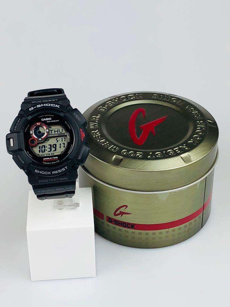 Casio G-Shock Master of G Mudman Men's Alarm Chronograph G-9300-1ER - WatchNation