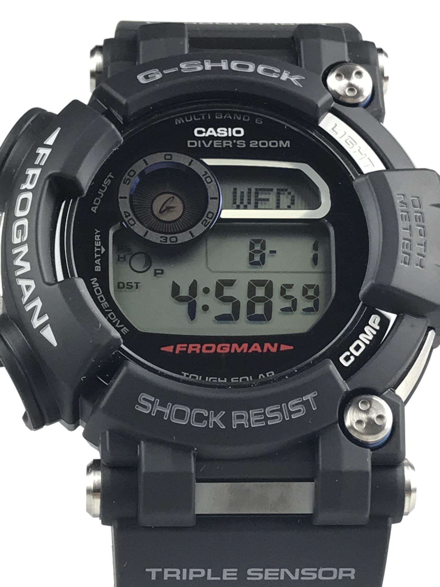 Casio G-Shock Master of G Frogman Herren Uhr GWF-D1000-1ER