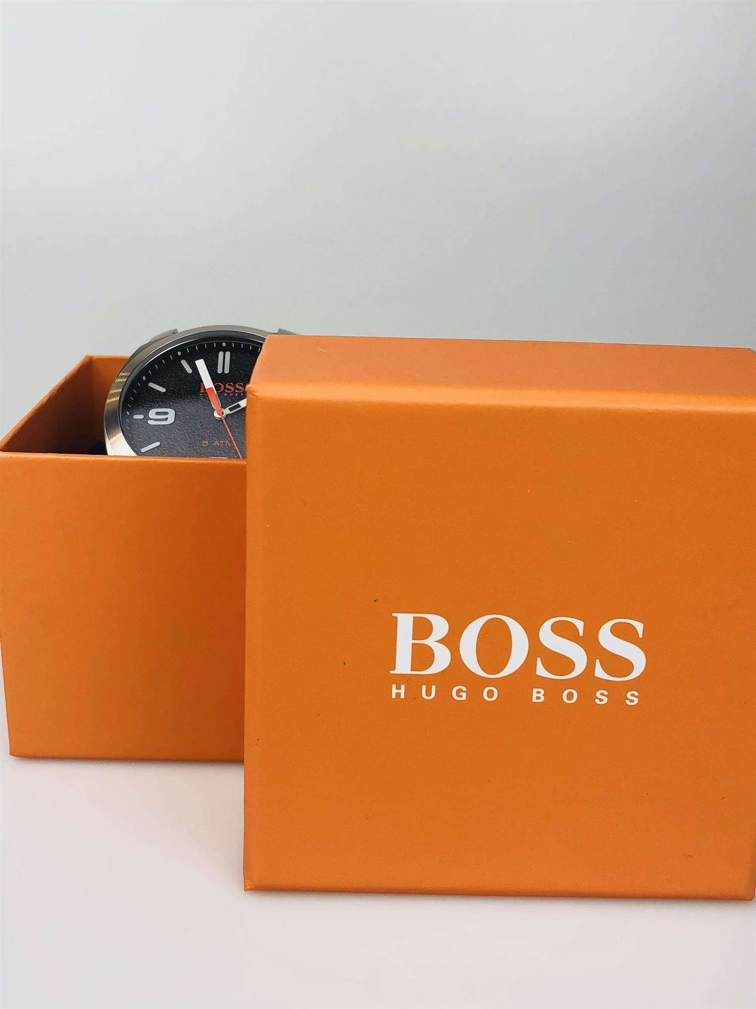 The Watch: Hugo Boss Orange Cape Town Stainless Steel Mesh Strap Stainless Steel Case Men’s Watch 1550013In a homage to the mountainous city from which it takes its name, this Hugo Boss Orange Cape Town Stainless Steel Men’s Watch (1550013) features a confident stainless steel mesh bracelet and case, with a sleek and contemporary dial design ensuring this sense of adventure is underpinned by the Hugo Boss design ethos.&nbsp;Key Features:Quartz MovementBlack DialStainless Steel Mesh BraceletWater Resistant t
