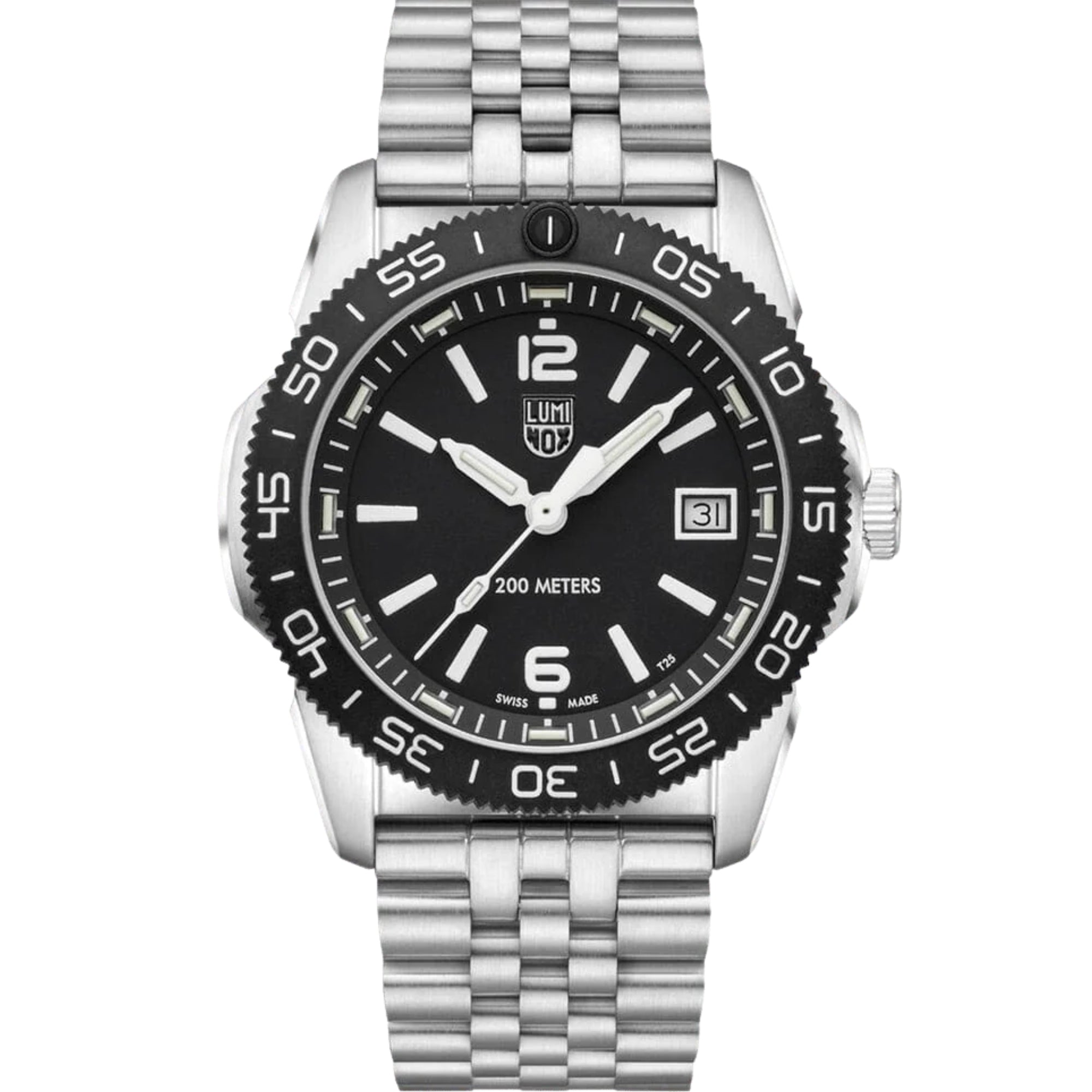 Luminox Pacific Diver 39mm Black Dial Steel Mens Quartz Watch XS.3122M.1