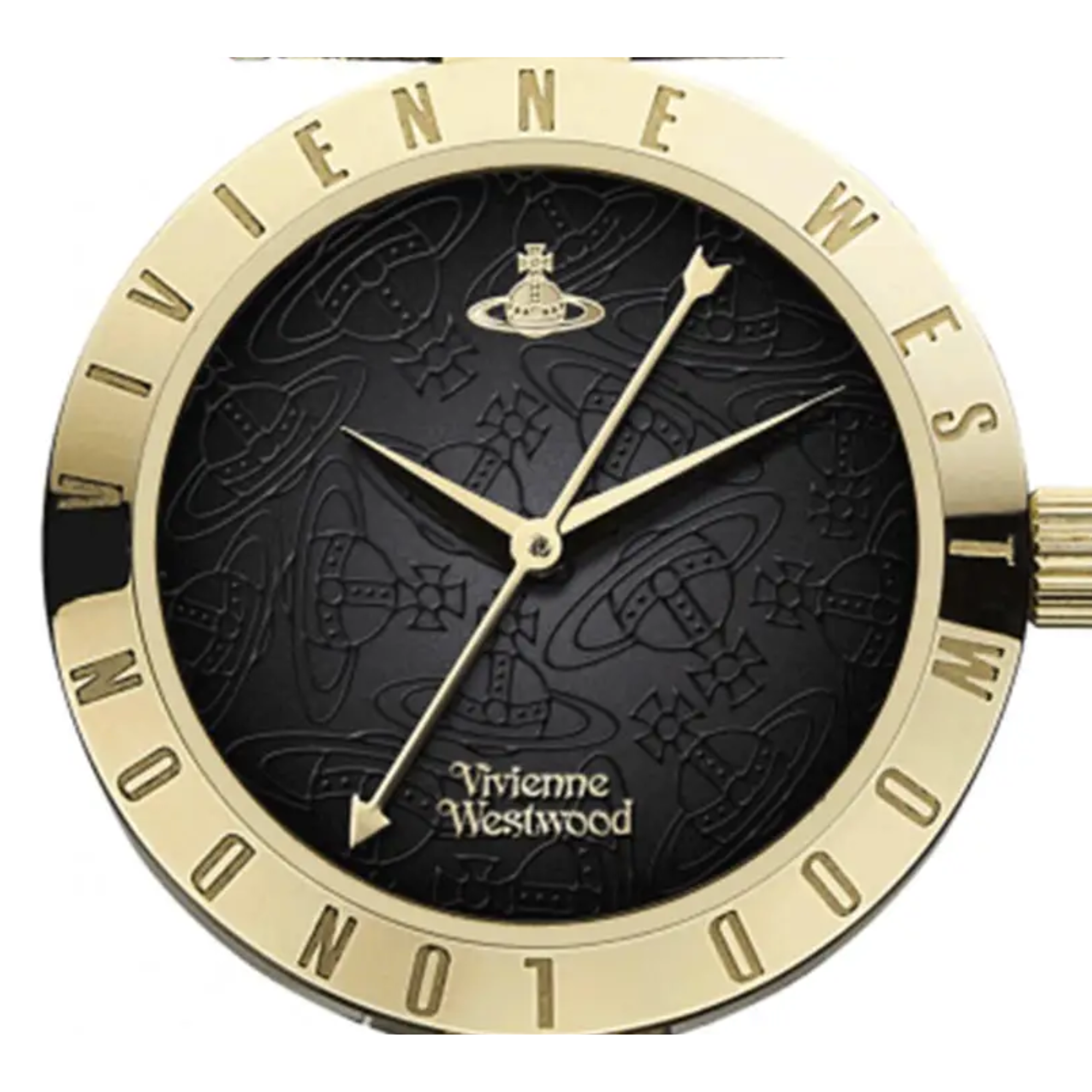 Vivienne Westwood Exclusive Westbourne II Quartz Black Dial Leather Strap Women's Watch VV092BKBK