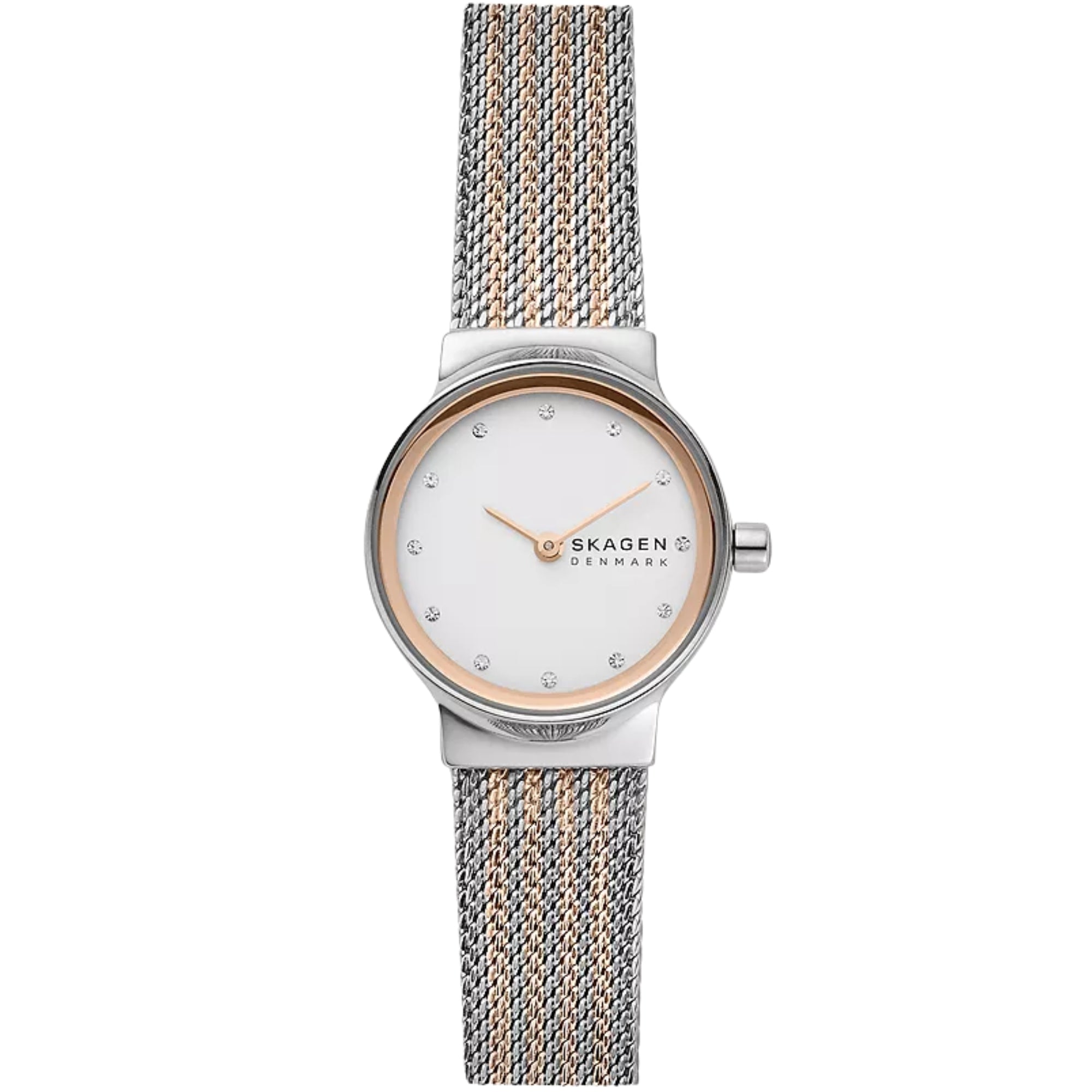 Skagen Freja Lille 26mm White Dial Steel Ladies Quartz Watch SKW2699