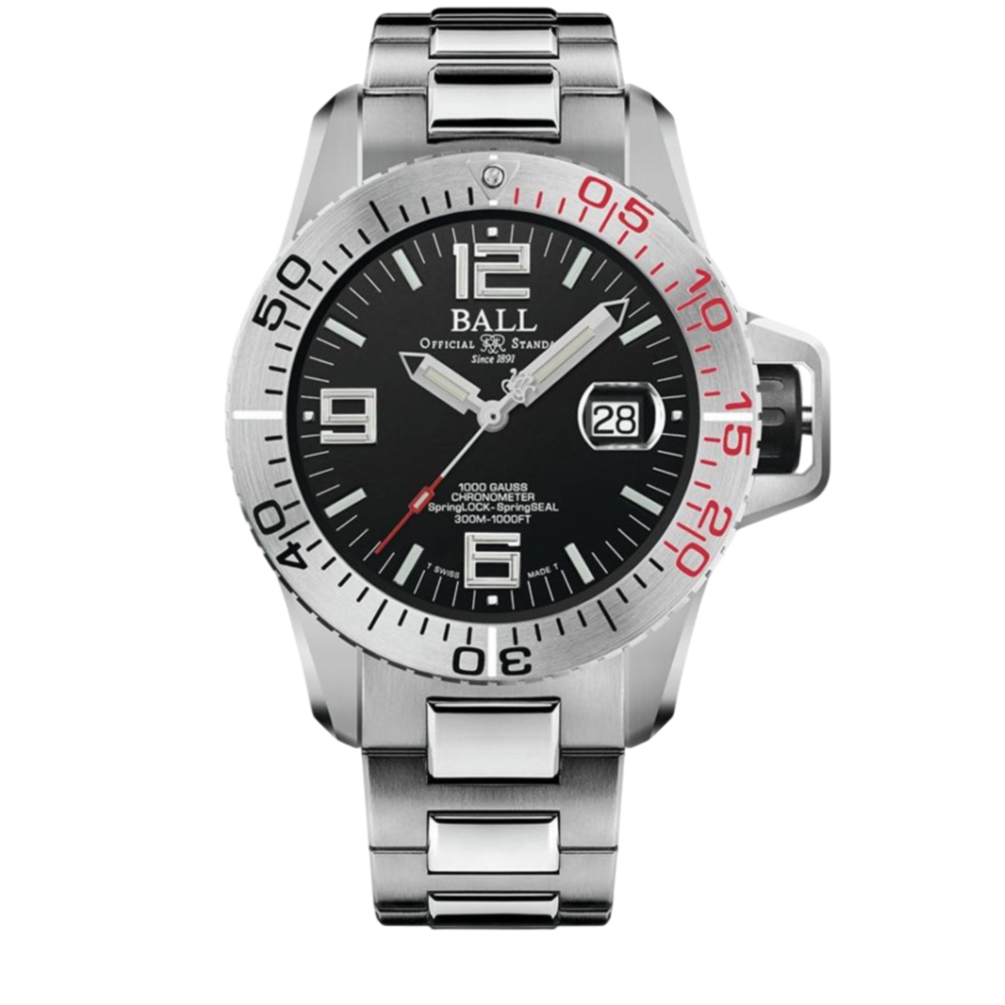 Ball Engineer Hydrocarbon EOD Limited Edition Automatic Men's Watch DM3200A-S1C-BK