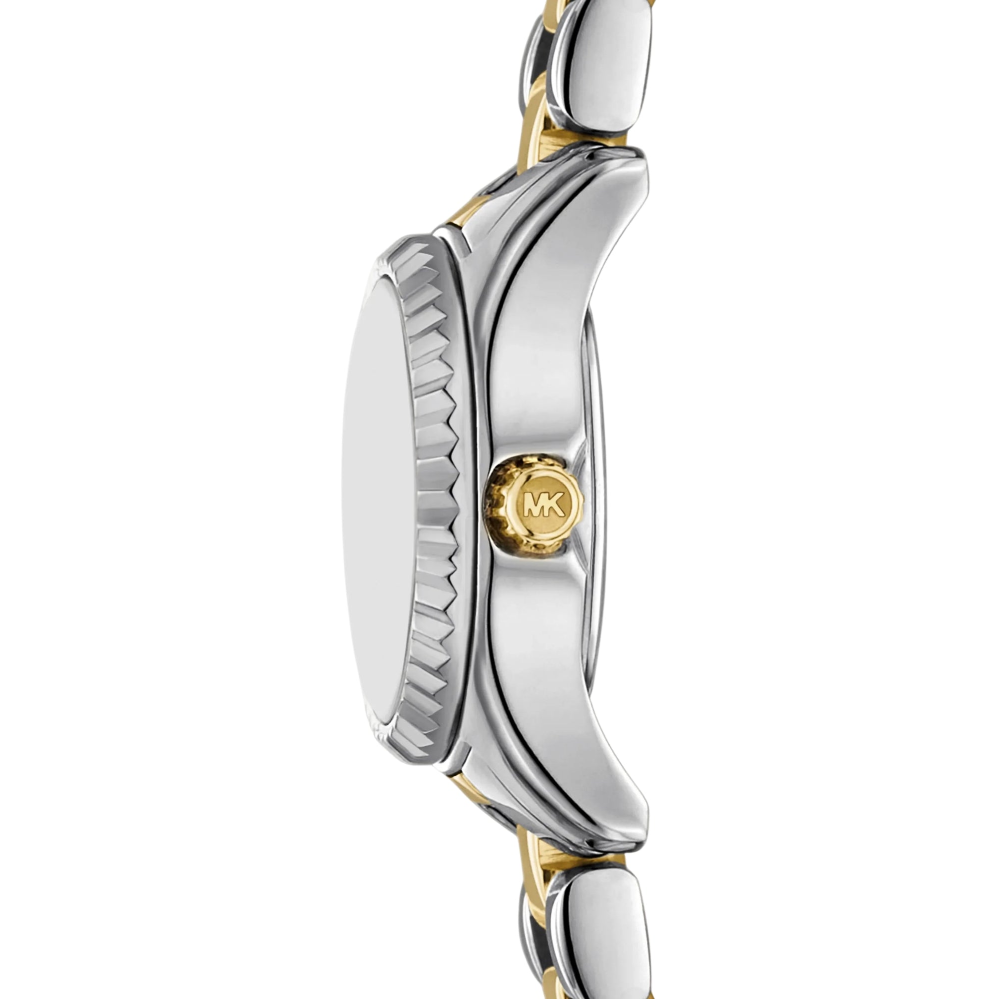 Michael Kors Lexington Pave Silber Zifferblatt Stahl Damen Quarz Uhr MK4903