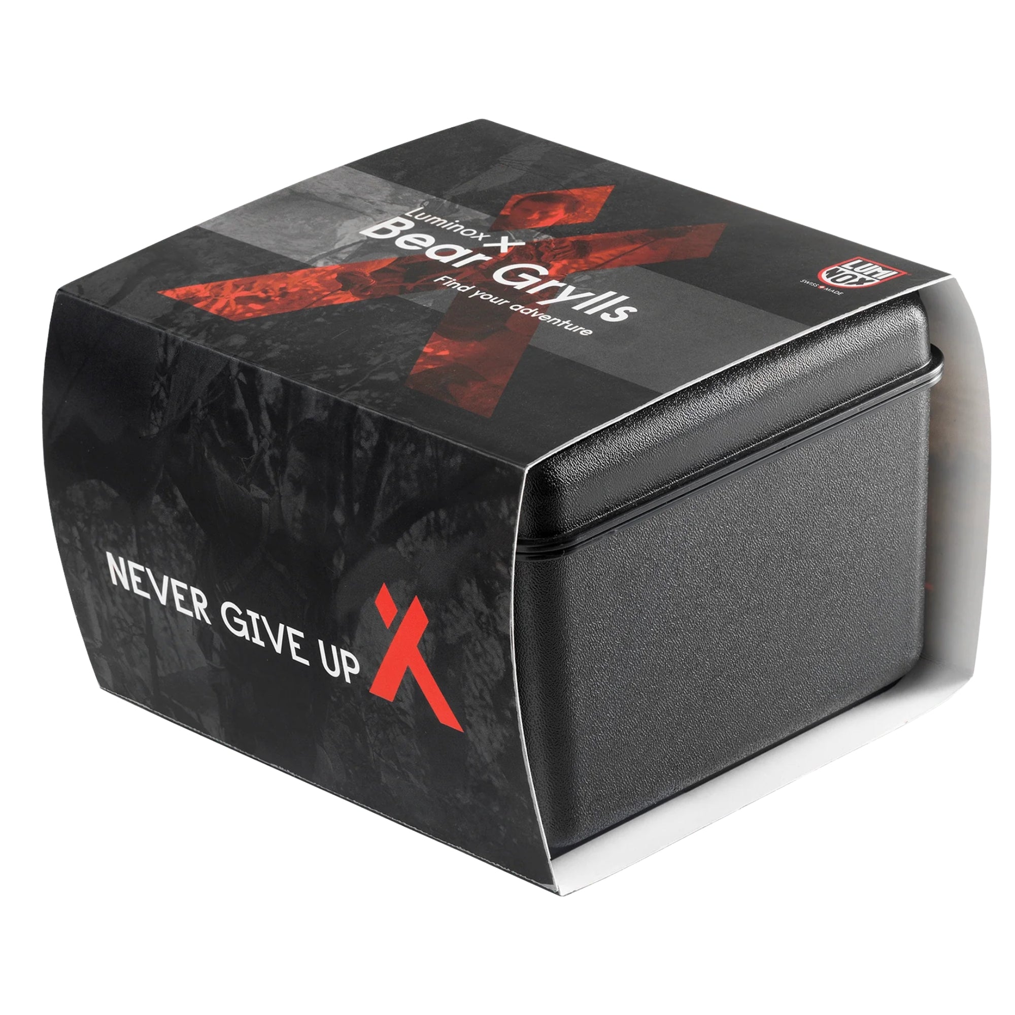 Luminox Bear Grylls 45mm Chronograph Schwarzes Zifferblatt Gummi Herren Quarz Uhr XB.3749