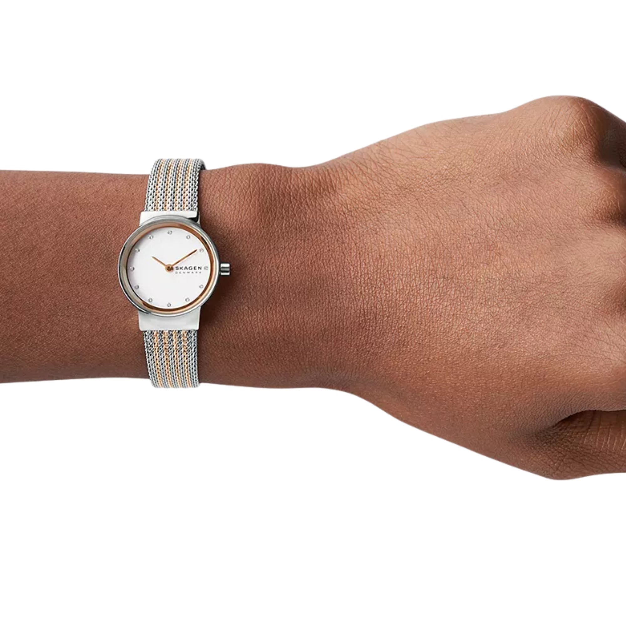 Skagen Freja Lille 26mm White Dial Steel Ladies Quartz Watch SKW2699