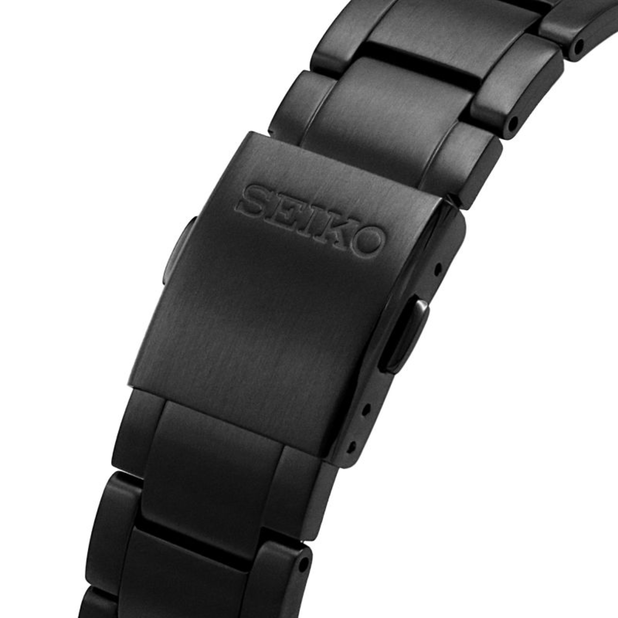 Seiko Conceptual 41,6 mm Solar Chronograph Schwarzes Zifferblatt Stahl Herren Quarz Uhr SSC773P1