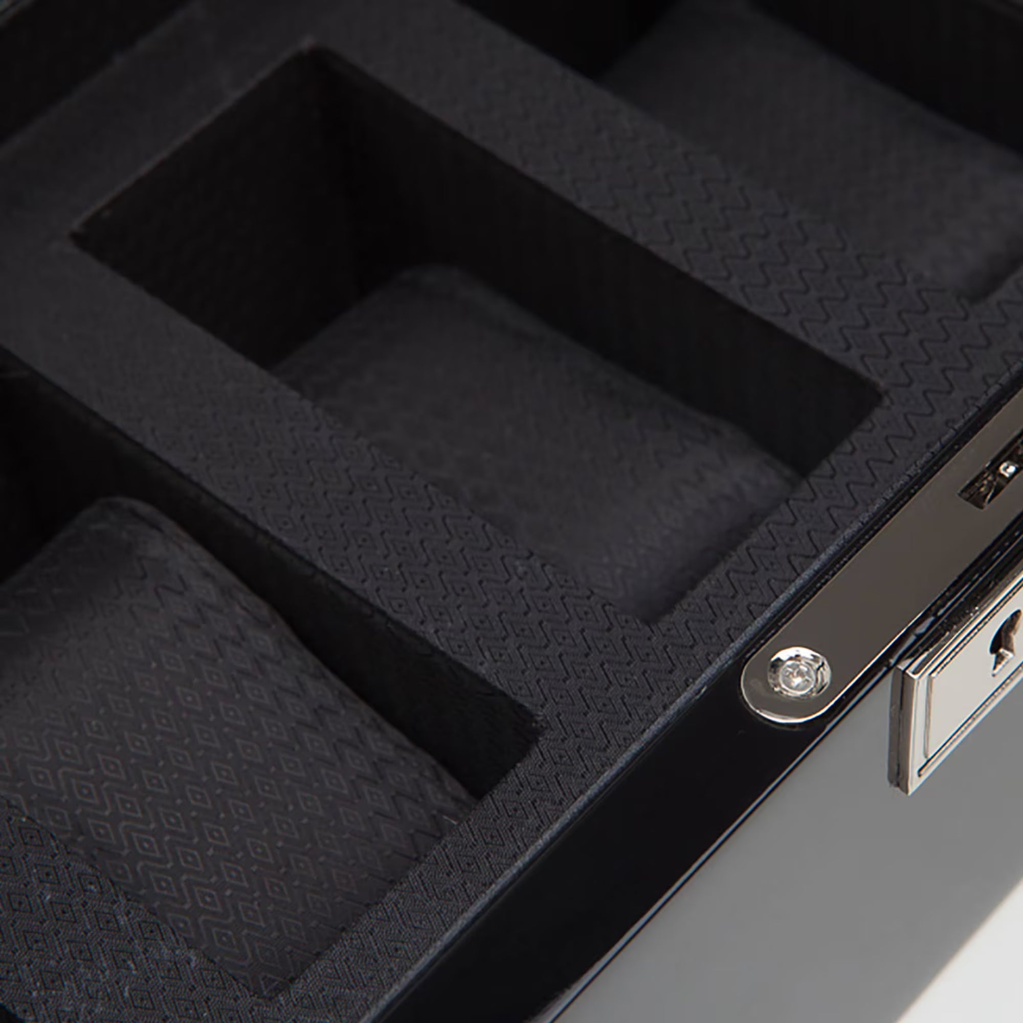 WOLF SAVOY SCHWARZ 5-TEILIGE UHRBOX 461570