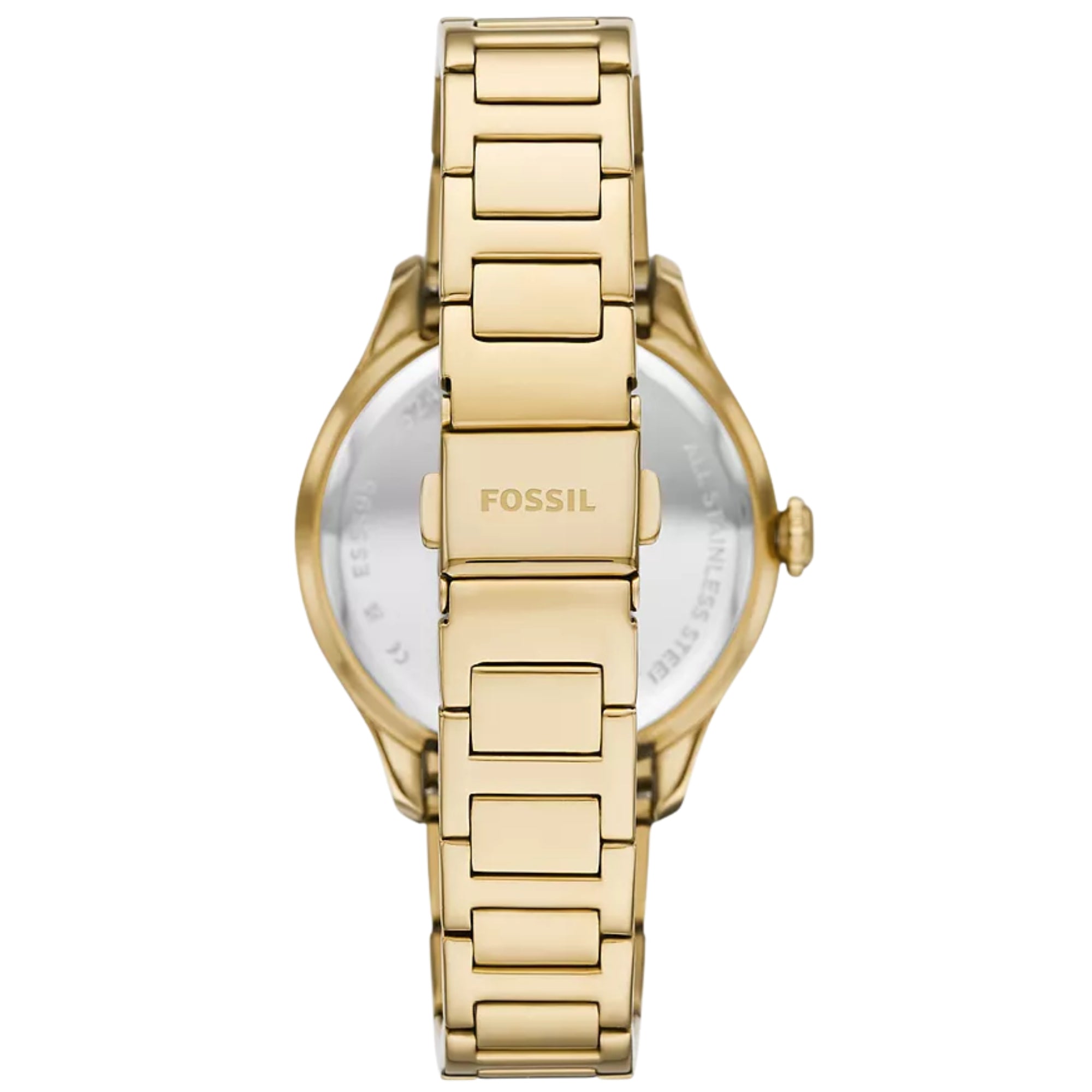 Fossil Gilmore 38mm Silver Dial Steel Ladies Quartz Watch ES5395