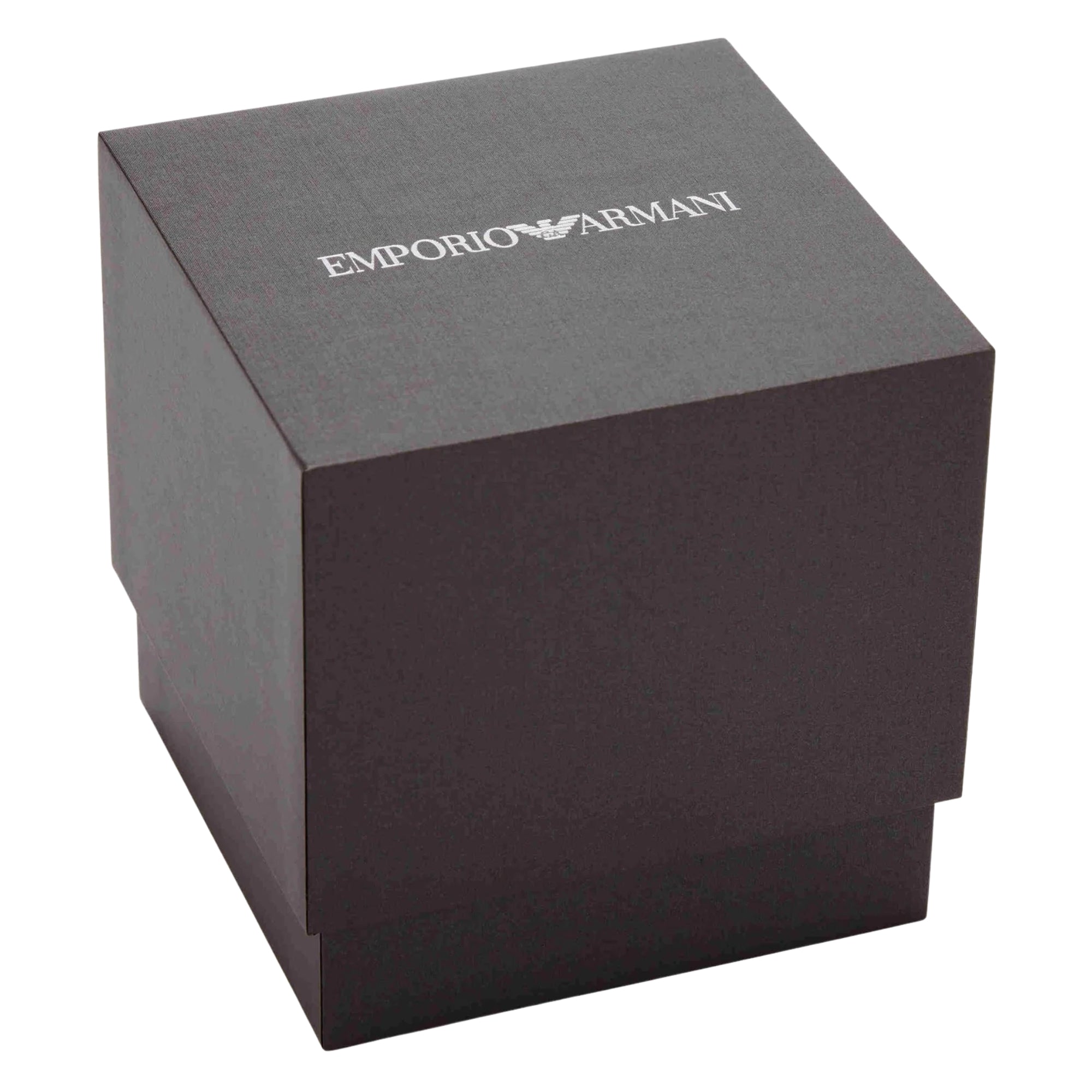 Emporio Armani Racer 42mm Chronograph Silver Dial Steel Mens Quartz Watch AR11636