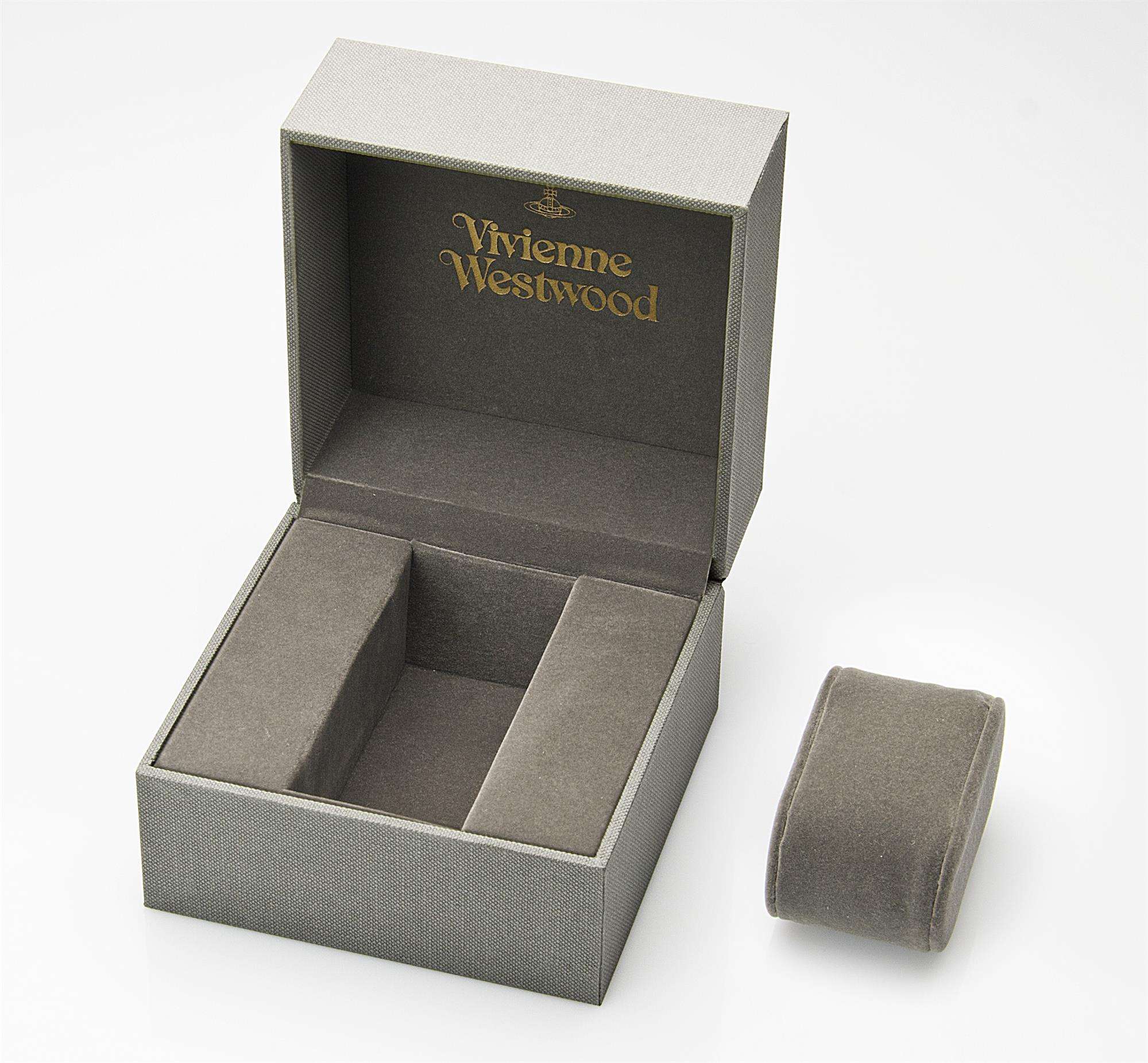 Vivienne Westwood Bow Orb Charm Rose Gold Swirl Dial Ladies’ Watch - WatchNation