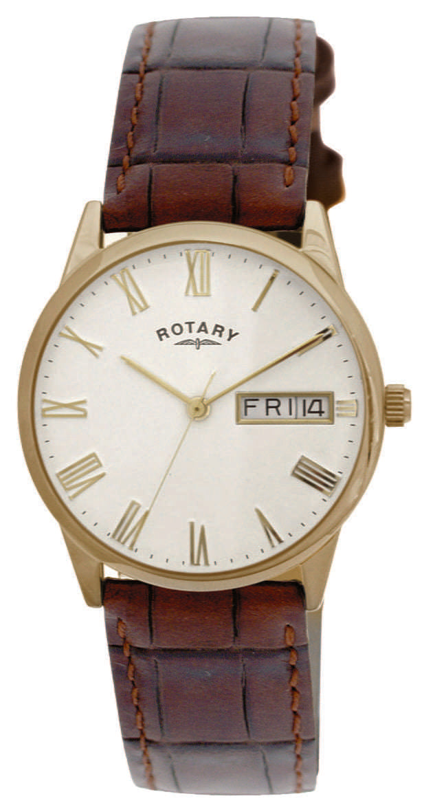 Rotary Classic Slim Gold Men’s Watch - WatchNation