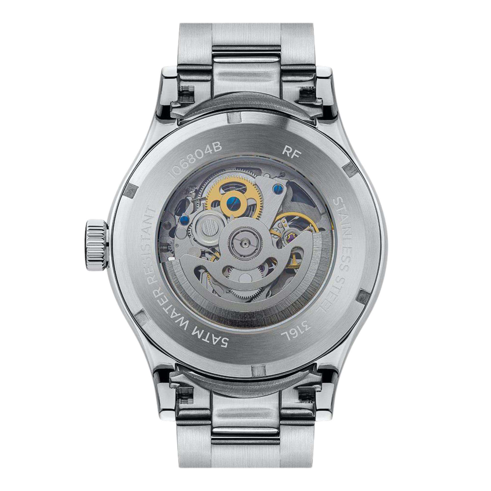 Ingersoll ‘The Armstrong’ Automatik Graue Zifferblatt Edelstahlarmband Herren Uhr I06804B