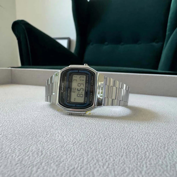 Casio Vintage Iconic Quartz Digital Steel Watch A164WA-1VES
