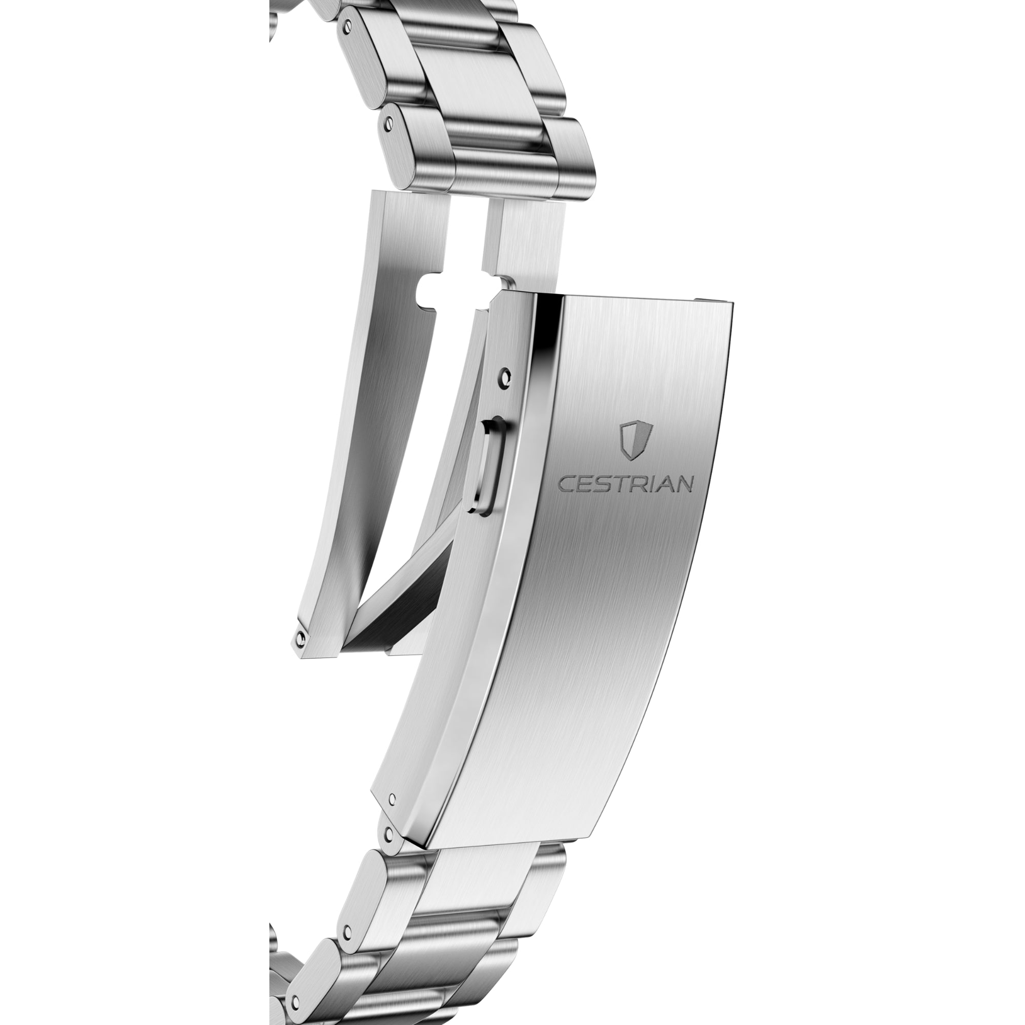 Cestrian Master Series V3 Silver Dial Steel Bracelet Automatic Men's Watch CM-SL001