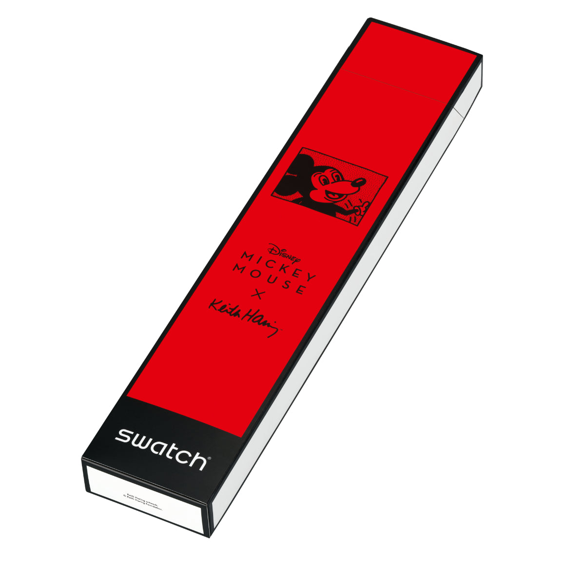 Swatch Originals 34mm White Dial Silicone Quartz Watch GZ352