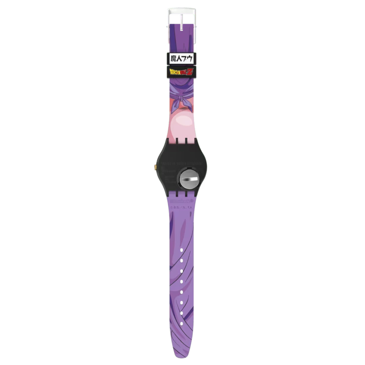 Swatch Originals 40mm Yellow Dial Silicone Quartz Watch GZ358