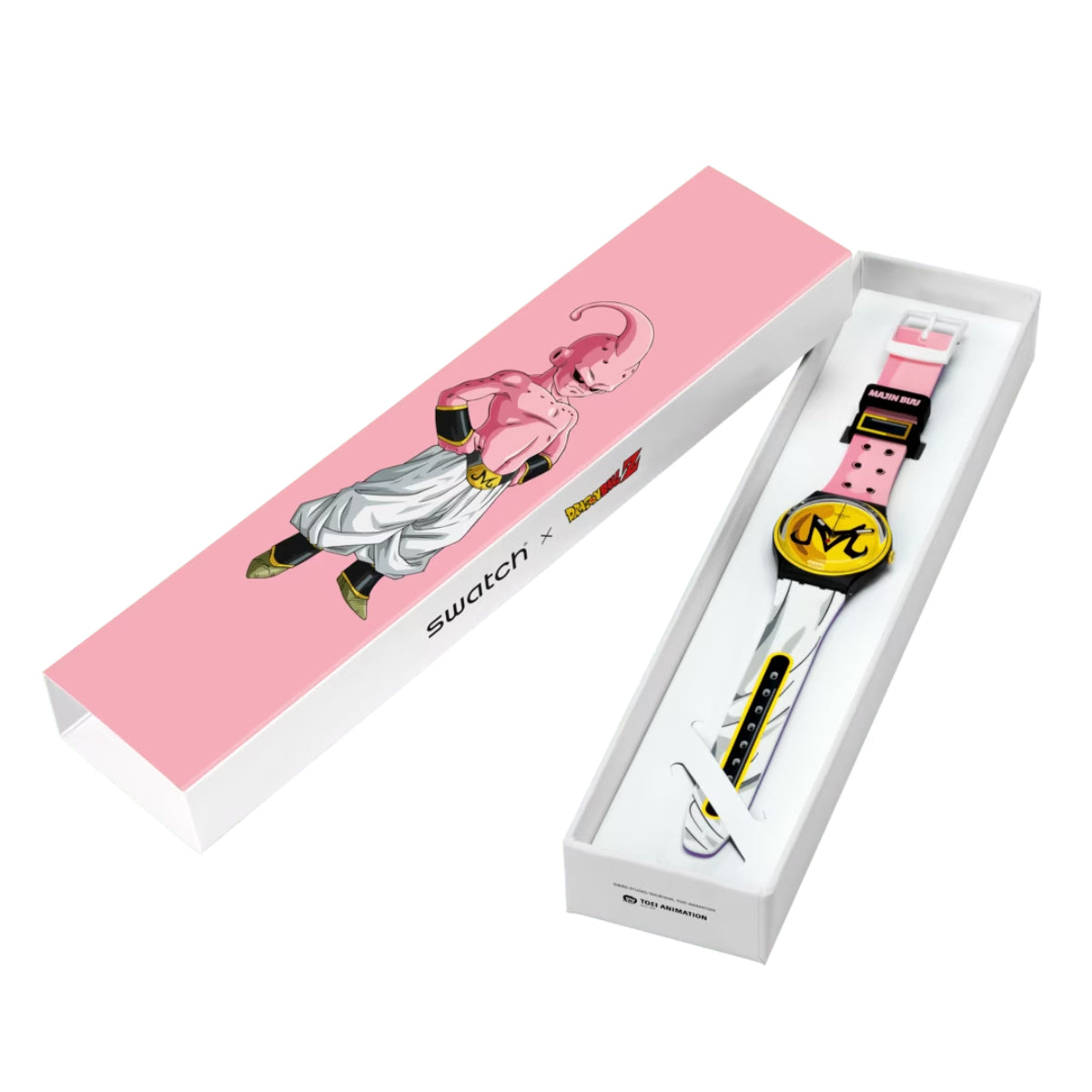Swatch Originals 40mm Yellow Dial Silicone Quartz Watch GZ358