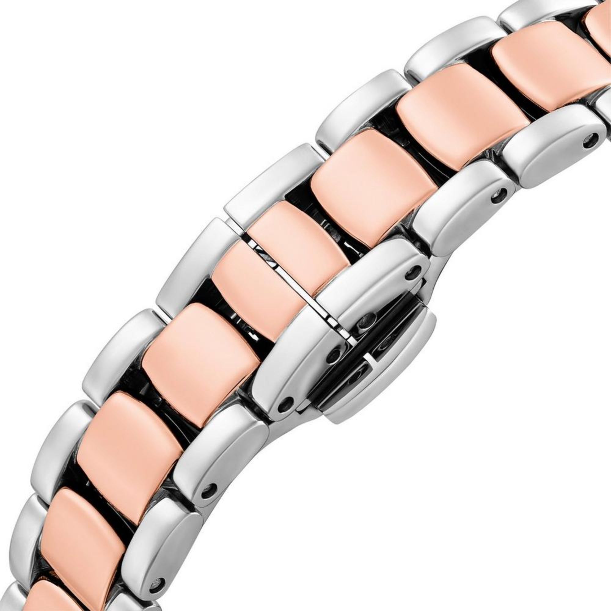 Emporio Armani Cleo 32mm White Mother of Pearl Dial Steel Ladies Quartz Watch AR11499
