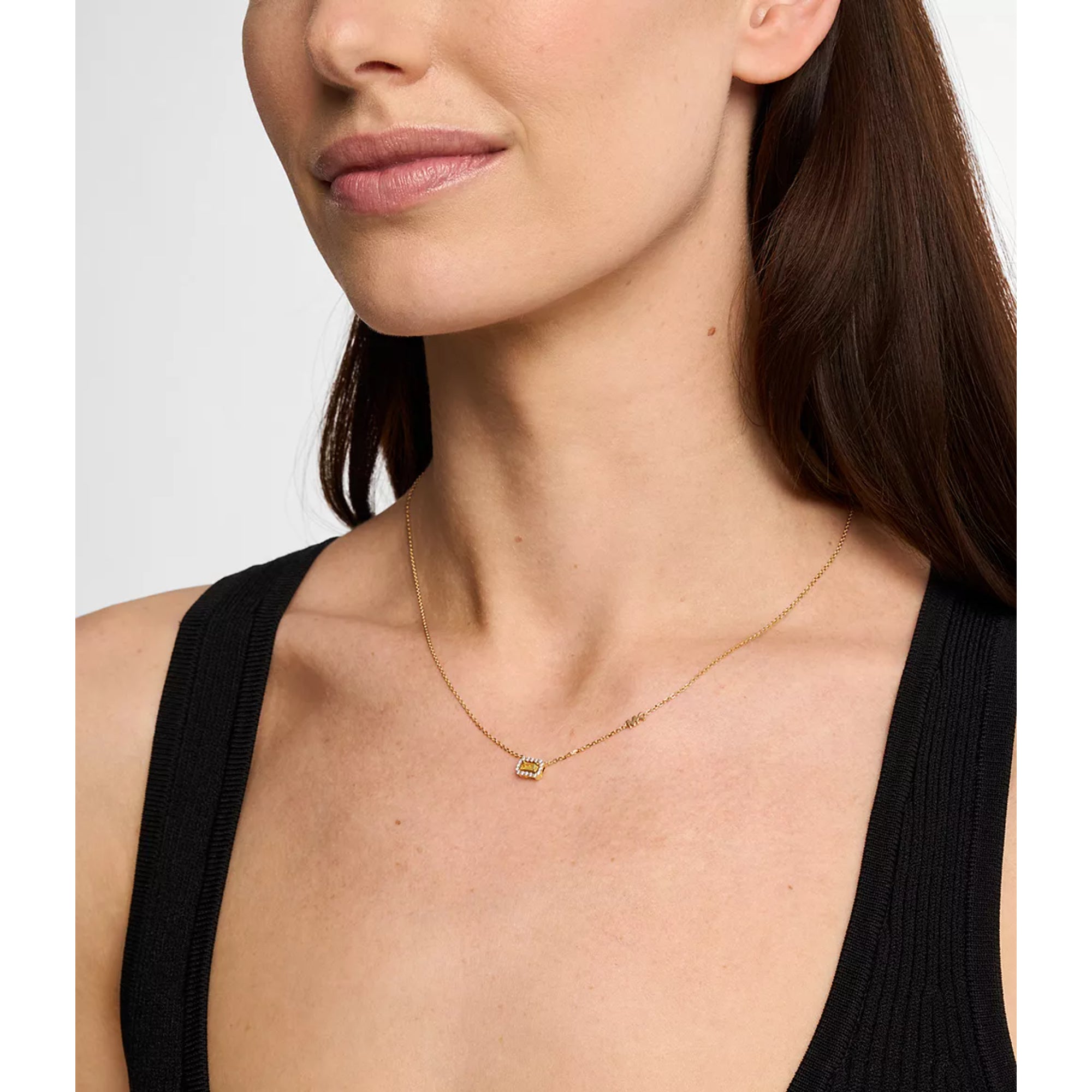 Michael Kors MKC1835710 14k Gold-Plated Women's Necklace