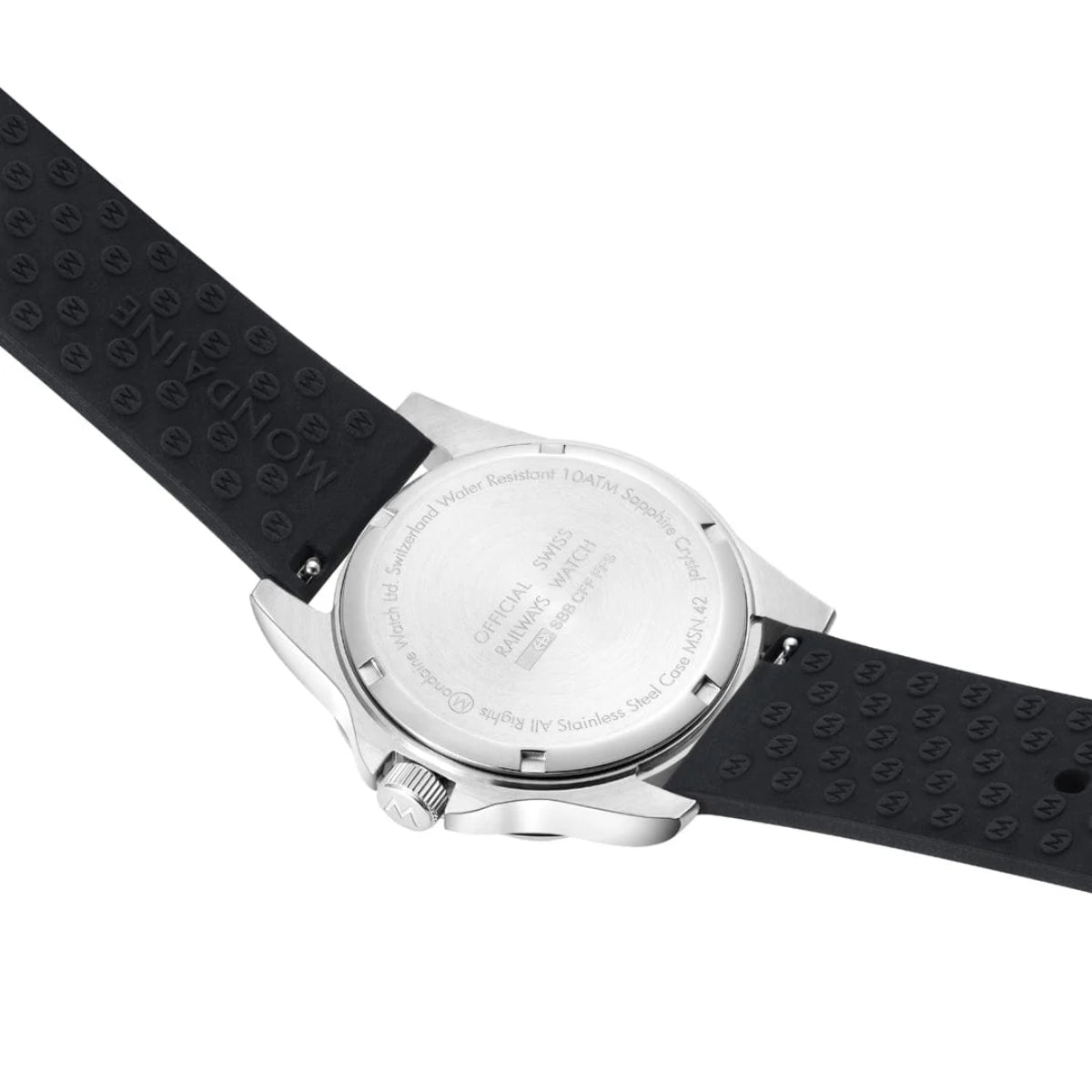 Mondaine Numeri Quartz White Dial Men's Watch MSN.4211B.RB