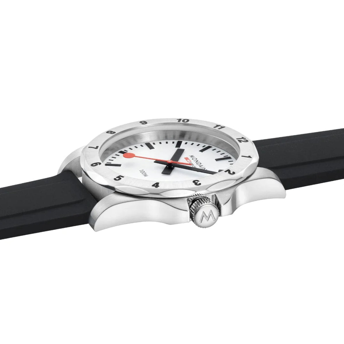 Mondaine Numeri Quartz White Dial Men's Watch MSN.4211B.RB