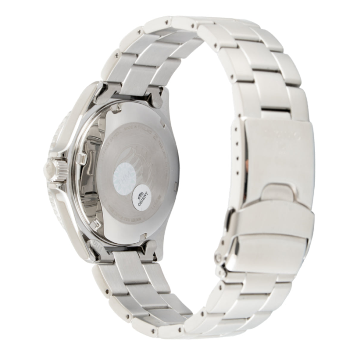 Orient Mako 42mm Elfenbein Zifferblatt Stahl Herren Automatik Uhr RA-AA0821S39B