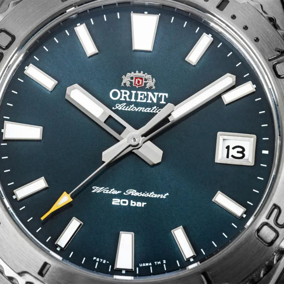 Orient Mako 40mm Blue Dial Steel Mens Automatic Watch RA-AC0Q02L30B