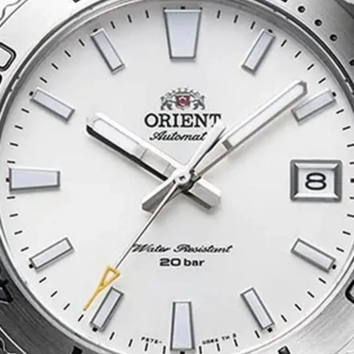 Orient Mako Automatic Sports White Dial Dive Watch RA-AC0Q03S30B