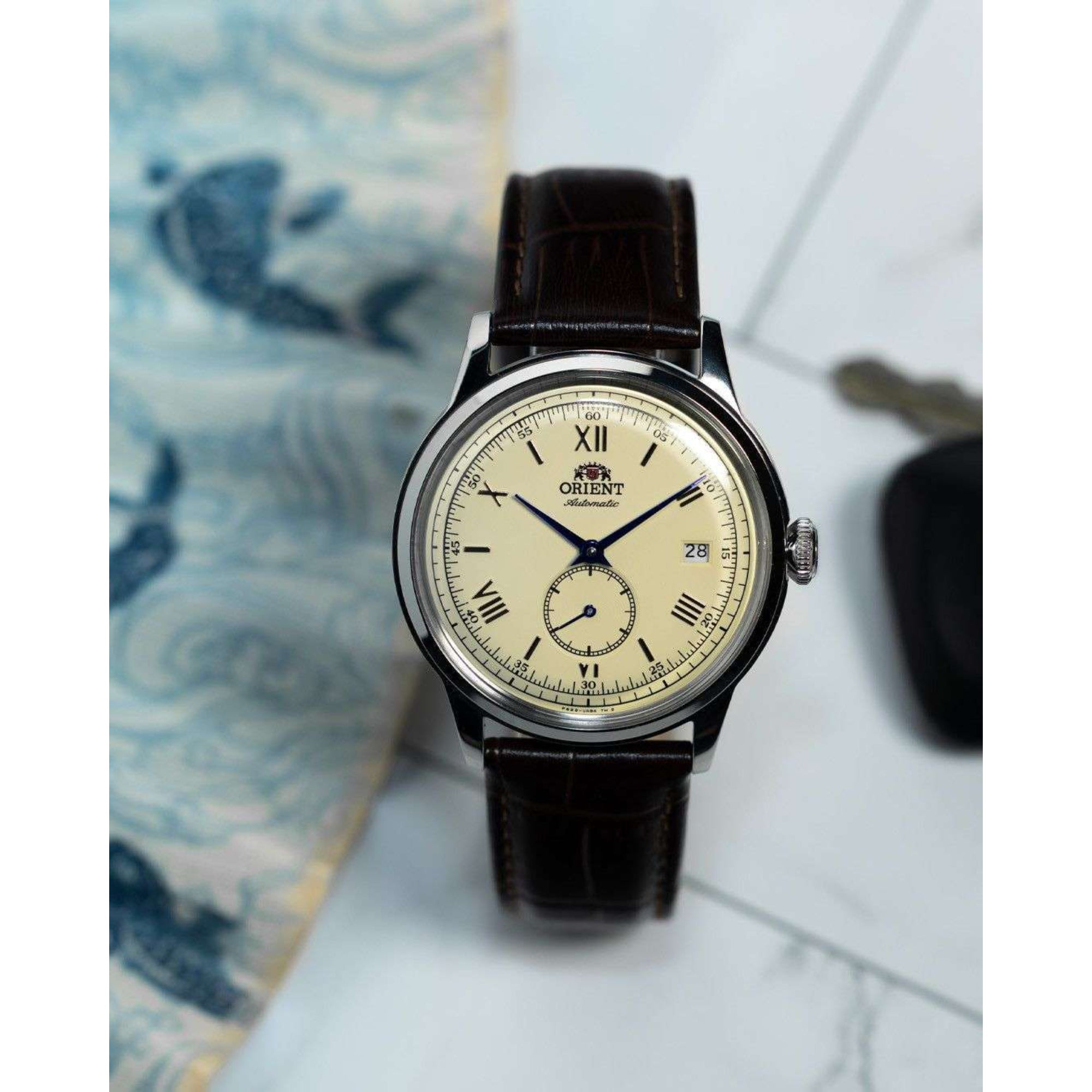 Orient Bambino Classic Vintage Style Small Seconds Unisex Dress Watch RA-AP0105Y30B