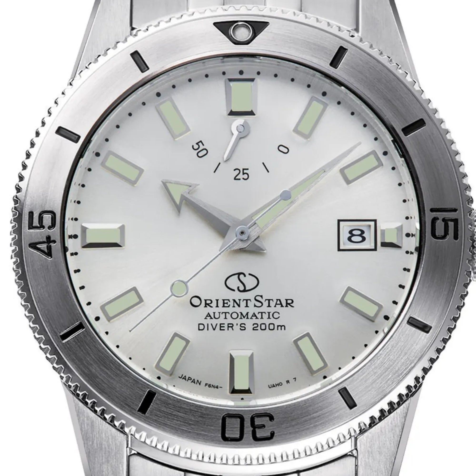 Orient Star Diver 41mm 1964 Limited Edition Silver Dial Steel Mens Automatic Watch RE-AU0502S00B
